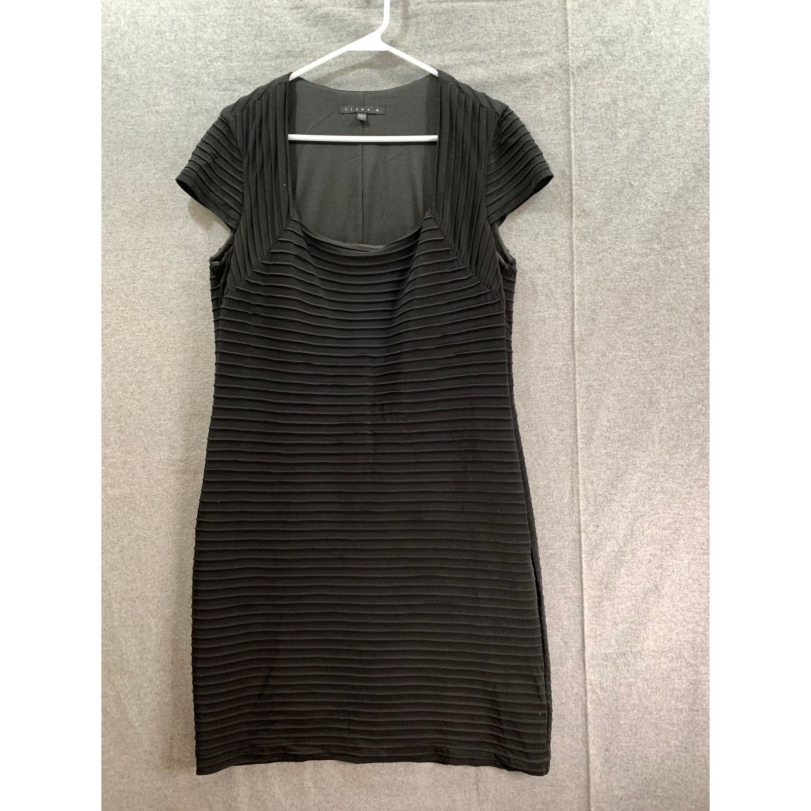 Other Tiana B. Black Dress Women Large Black Evening Dress Size L / US 10 / IT 46 - 1 Thumbnail