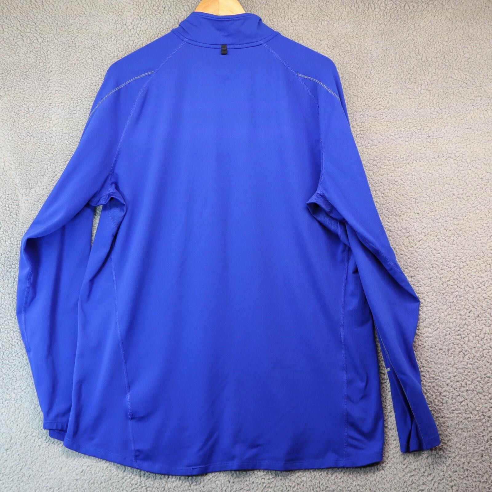 Nike Nike Running Dri-Fit Element 1/4 Zip Men Medium Blue Neon Size US M / EU 48-50 / 2 - 6 Thumbnail