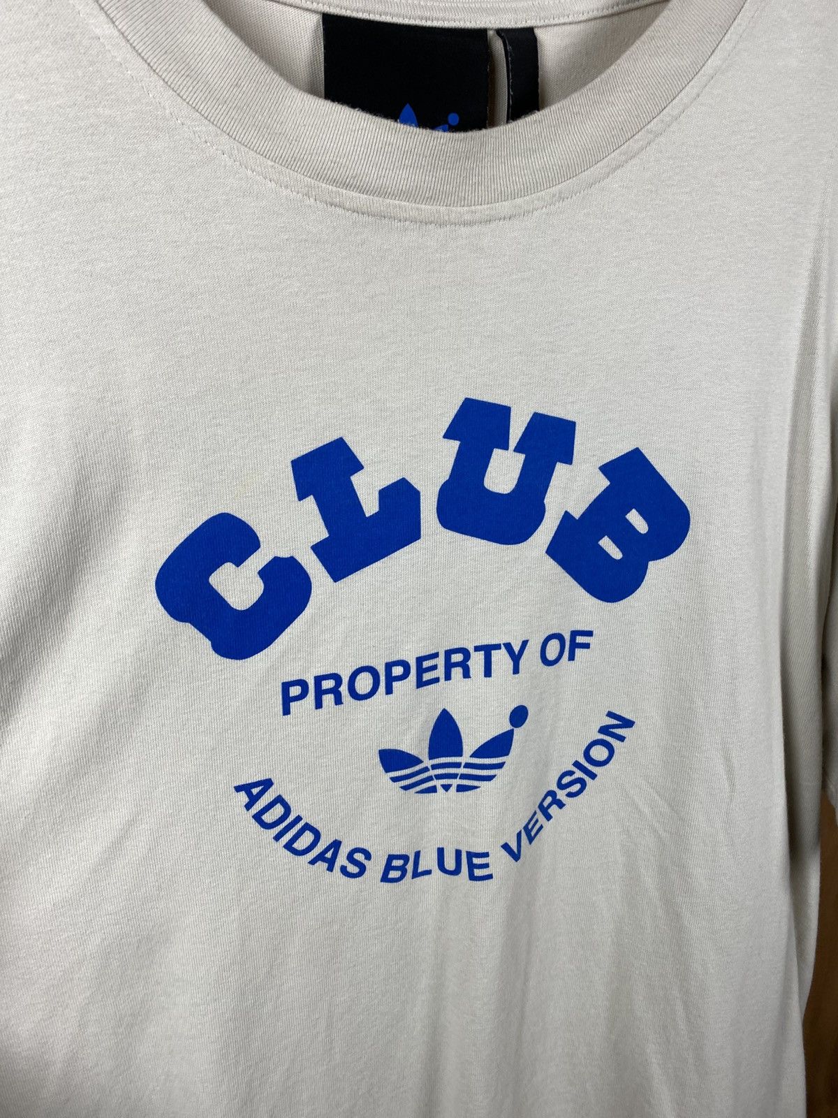 Adidas 🌺T-Shirt Adidas Blue Version Club SS-2023 270 Gr Tee🌺 Size US XL / EU 56 / 4 - 2 Thumbnail