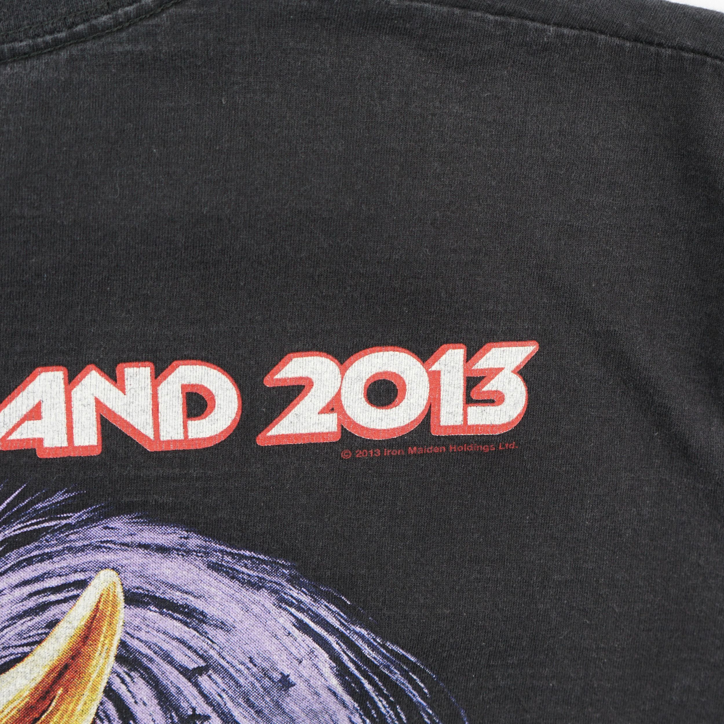 Band Tees × Vintage Vintage 2013 Iron Maiden Tour T-Shirt Size US M / EU 48-50 / 2 - 7 Thumbnail