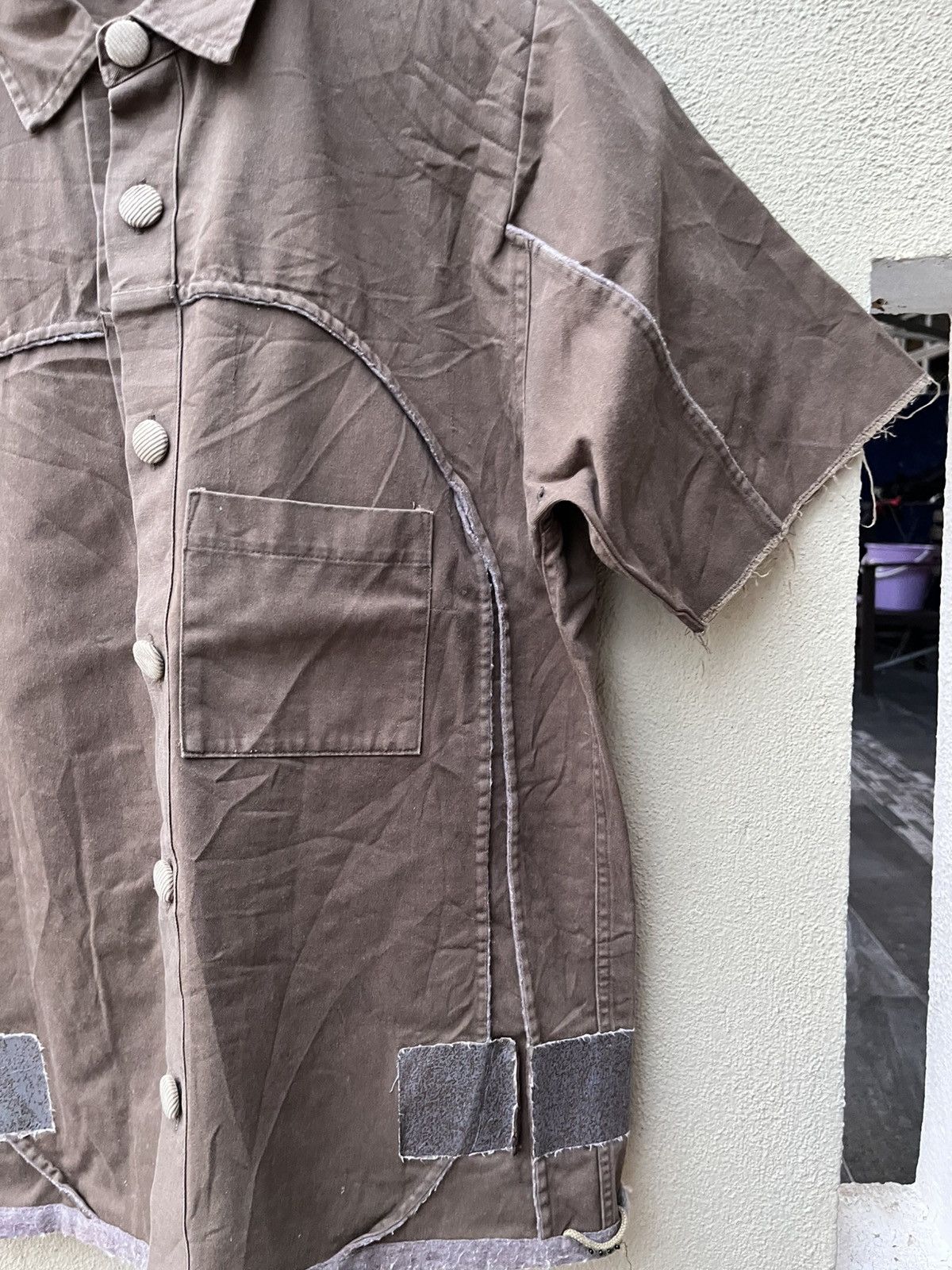 Japanese Brand Rebirth to tabura rasa shirt Size US L / EU 52-54 / 3 - 5 Thumbnail