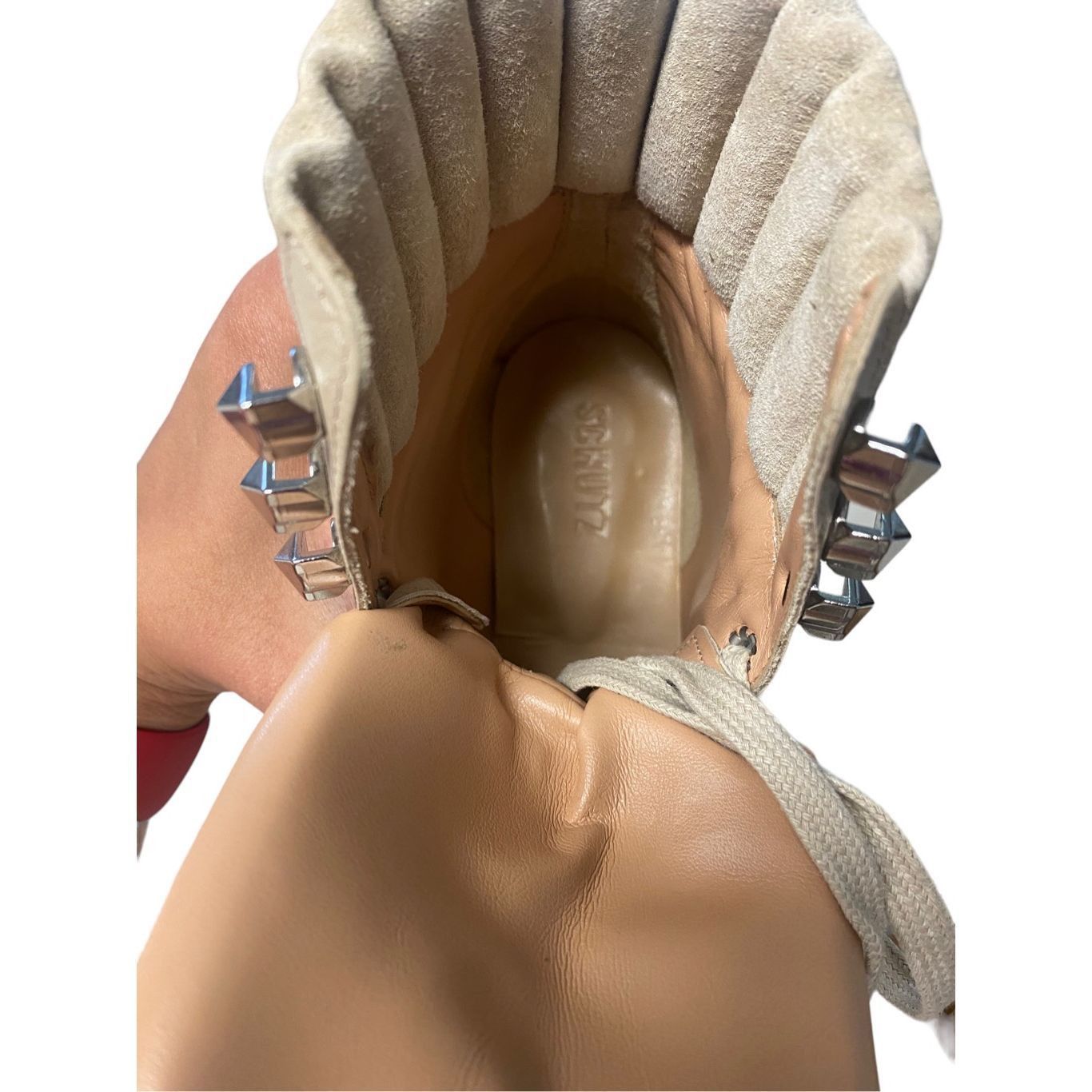 Other Schutz Wooman’s Sutton Bootie in Oyster Size 6.5 New with De Size US 6.5 / IT 36.5 - 5 Thumbnail