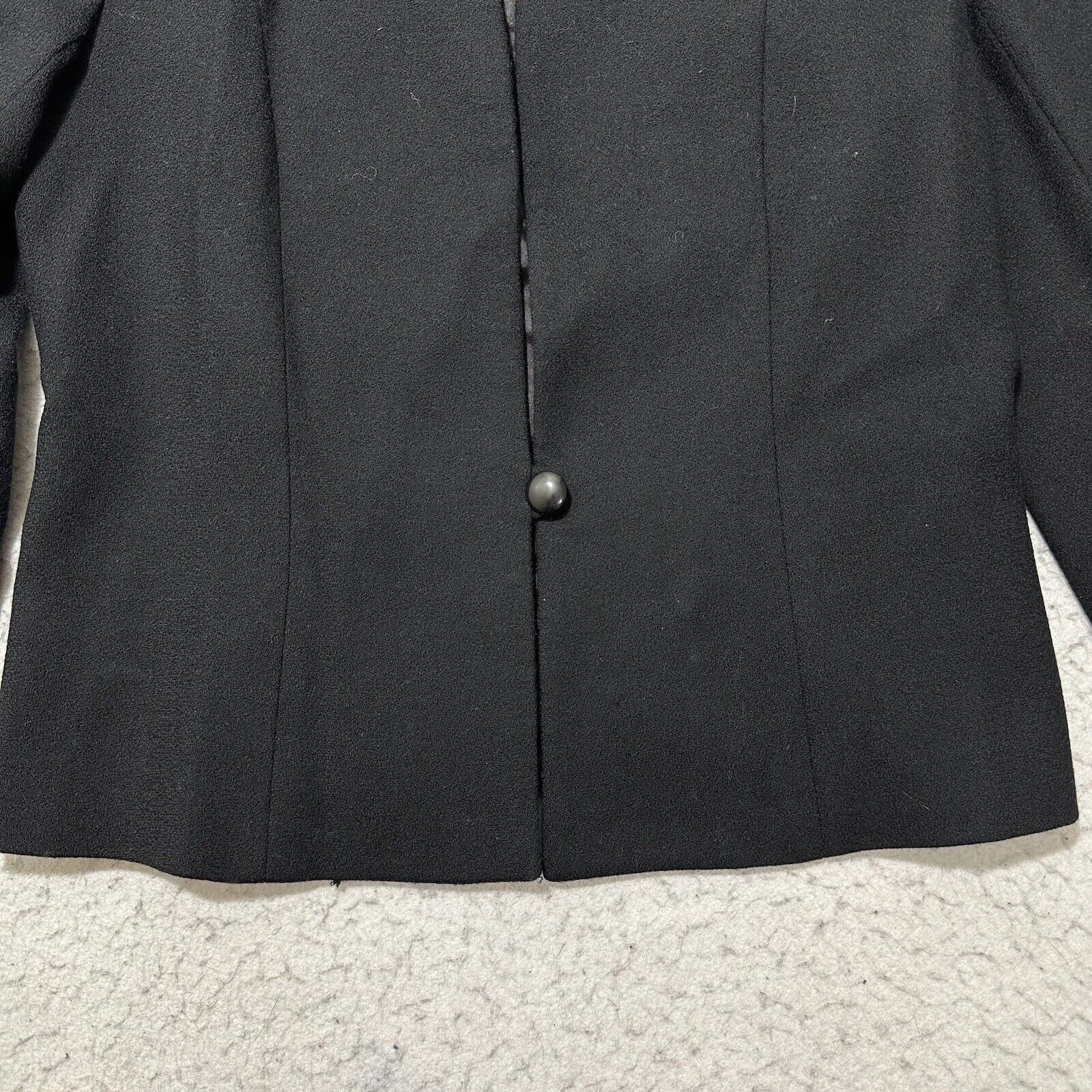 Vintage Vintage Peabody House International 5/6 Wool Blazer Black Size M / US 6-8 / IT 42-44 - 3 Thumbnail