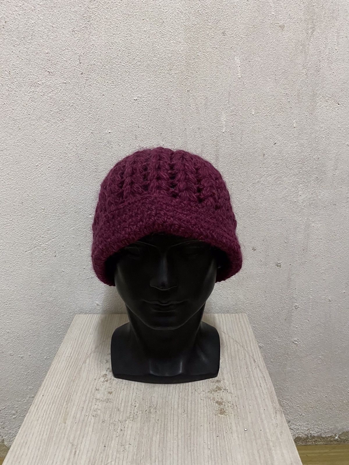 Japanese Brand × Kapital × Vintage Japanese Brand Rare Design Knit Beanie Hat Size ONE SIZE - 2 Thumbnail