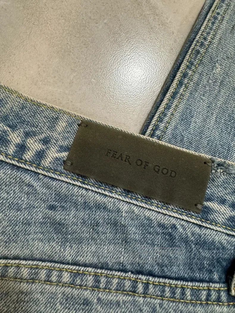 Fear of God Fear of God 4Th Maxfield Blue Jeans. Size US 30 / EU 46 - 9 Thumbnail