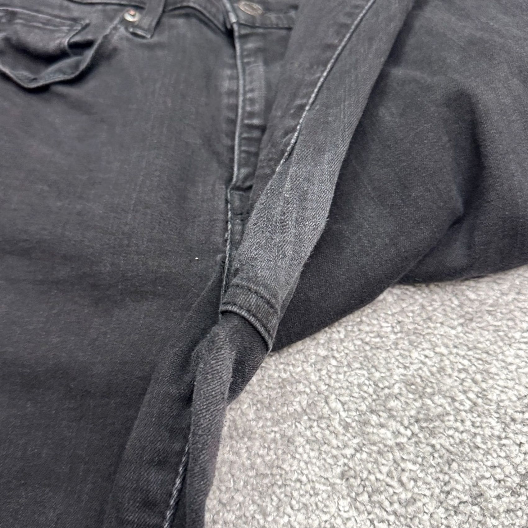 Vintage VINTAGE Levi's? No, Levi's Classic Bootcut Denim Jeans Womens 10 Black Mid Rise Casual Stretch 30x28 Denim Blue 5-Pocket Design Moon? Size 30" / US 8 / IT 44 - 7 Thumbnail