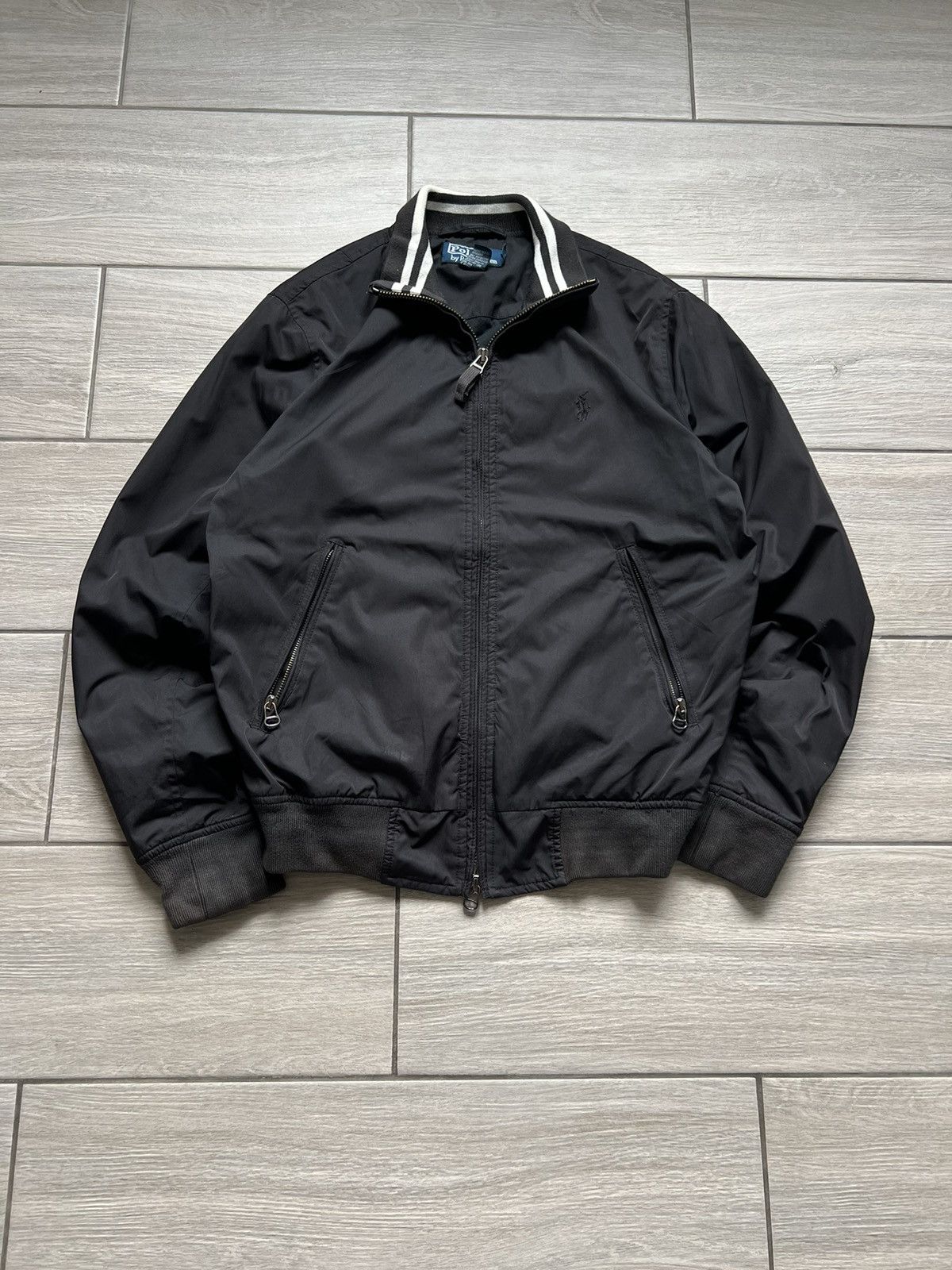 Polo Ralph Lauren Bomber Jacket Vintage Black