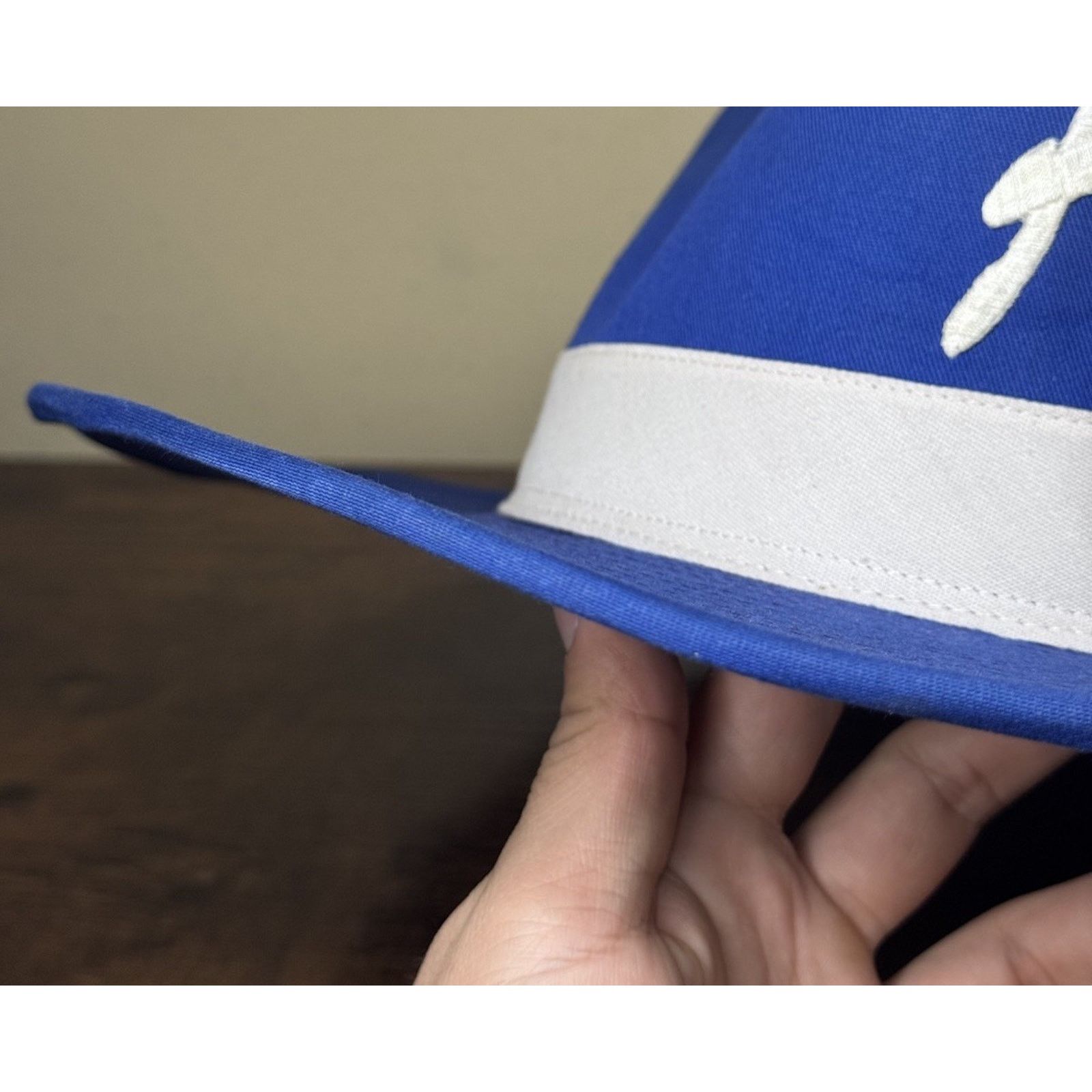 MLB VINTAGE ATLANTA BRAVES "YA" OFFICIAL MLB COWBOY HAT XL Size ONE SIZE - 14 Thumbnail
