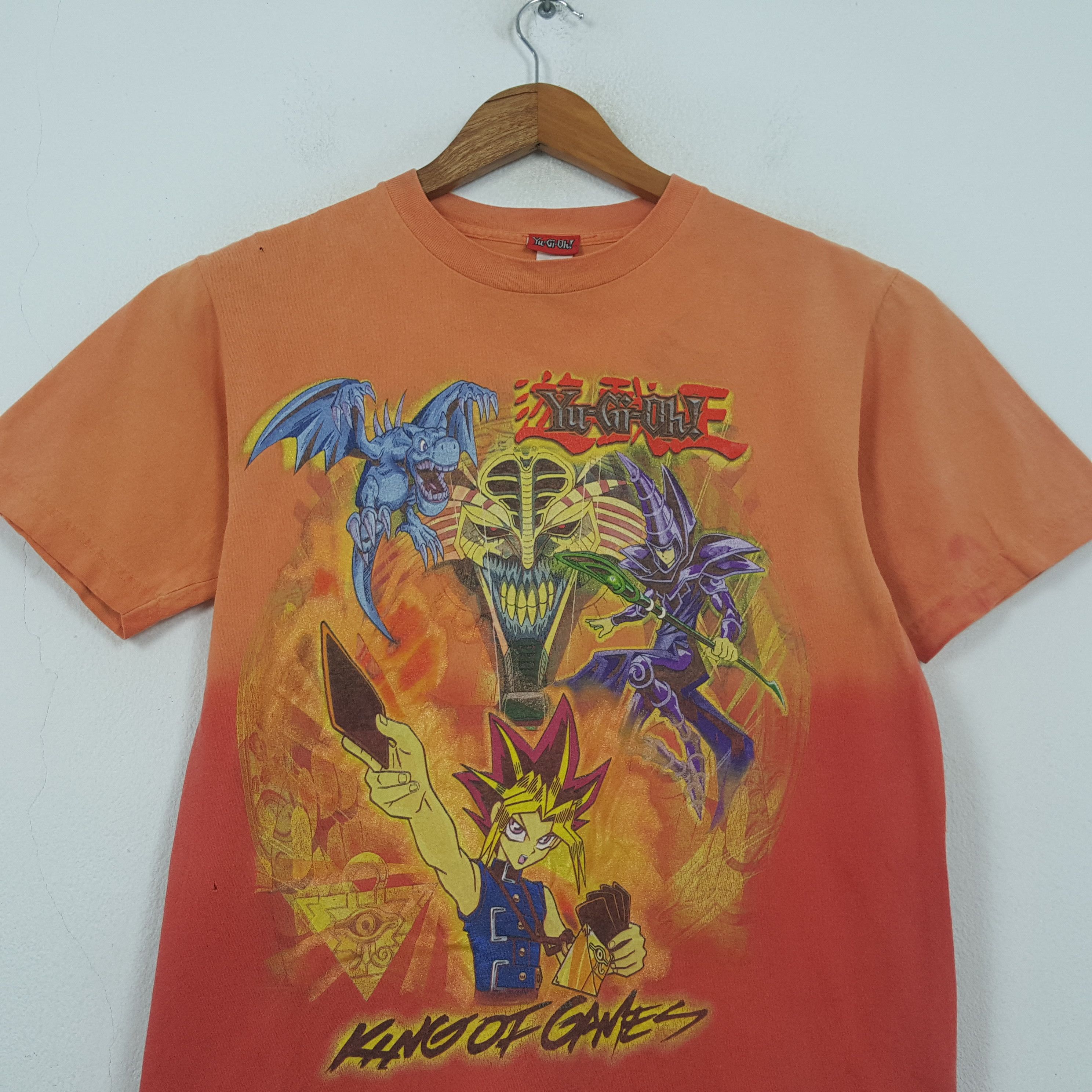 Anime Vintage Yu-Gi-Oh King Of Games Japan Animated T-shirt RR1 Size US M / EU 48-50 / 2 - 2 Thumbnail
