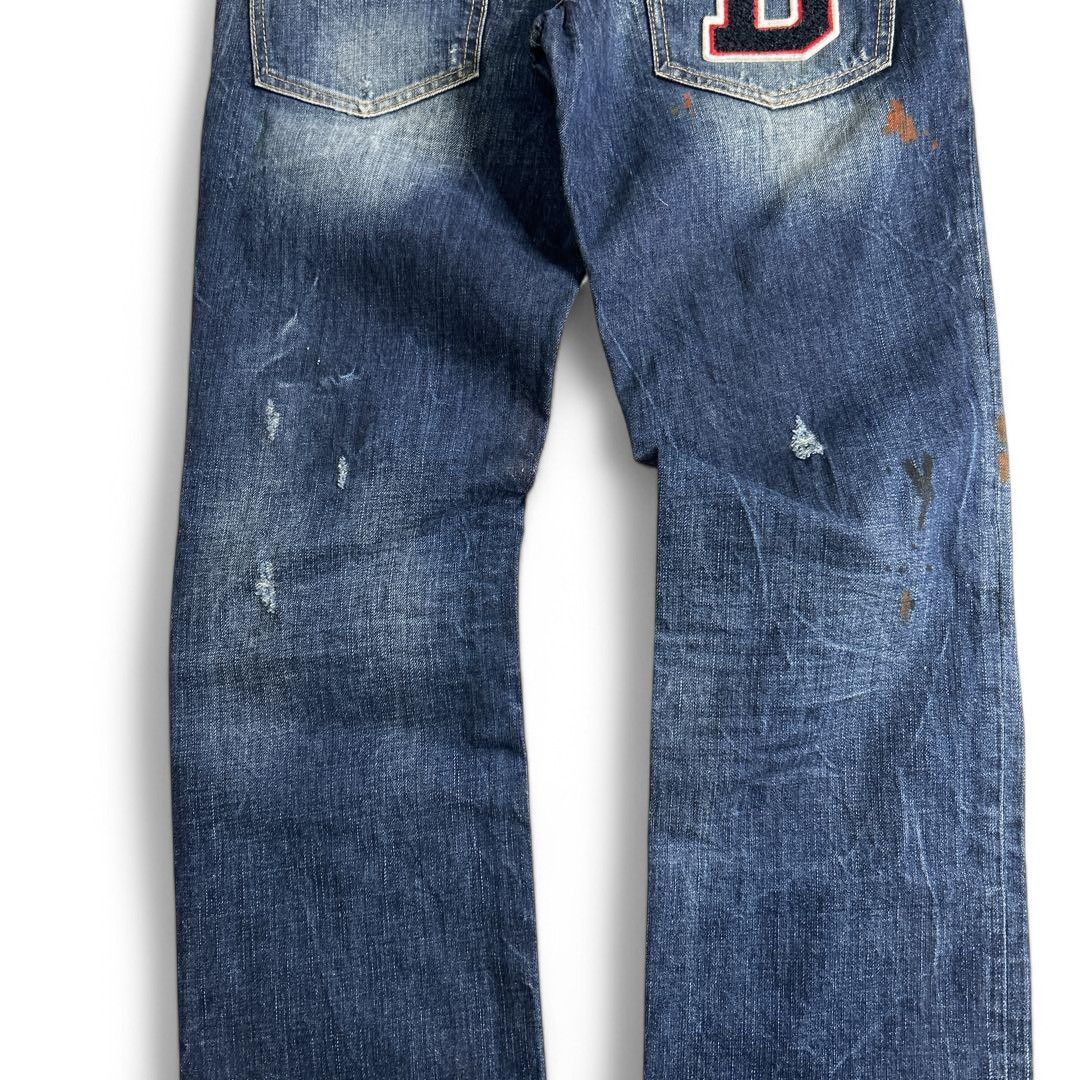 Dsquared2 Dsquared2 - 32 Painter Denim Straight Embroidered Vintage Size US 32 / EU 48 - 4 Thumbnail