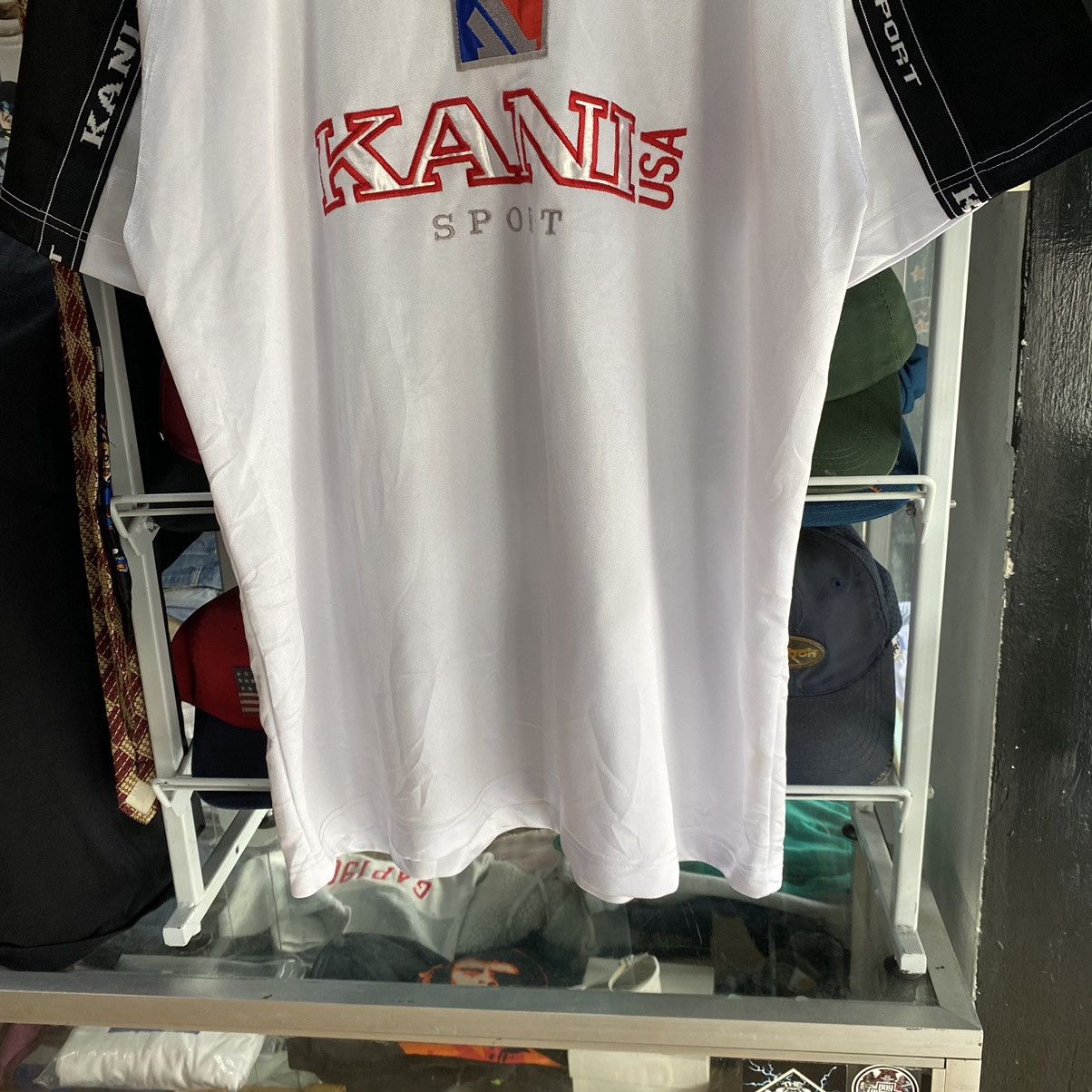Karl Kani Vintage Karl Kani Jersey Big Logo Size US XL / EU 56 / 4 - 4 Thumbnail