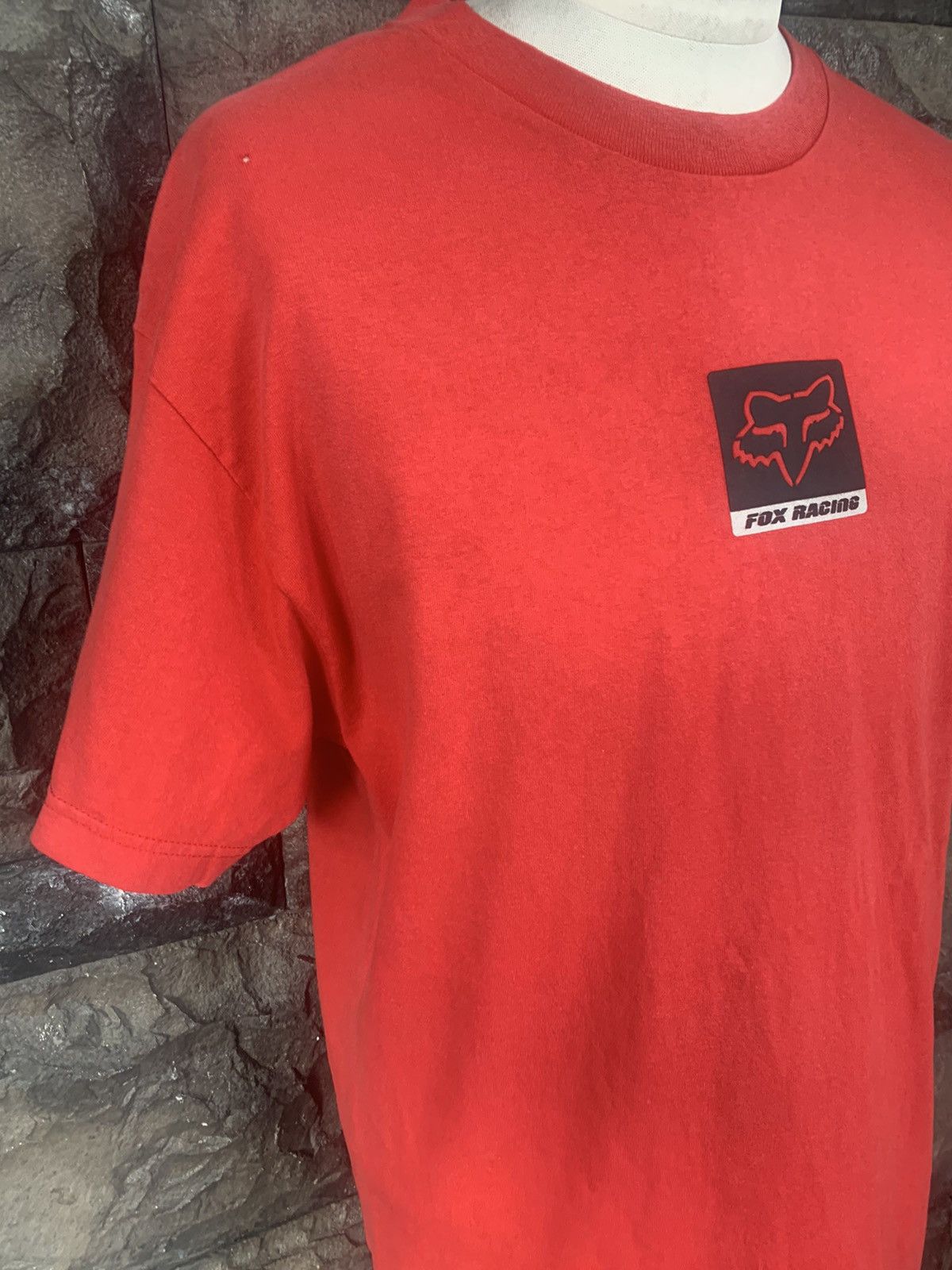 Fox Racing × Vintage Vintage 90s Fox Racing T Shirt Size US L / EU 52-54 / 3 - 6 Thumbnail