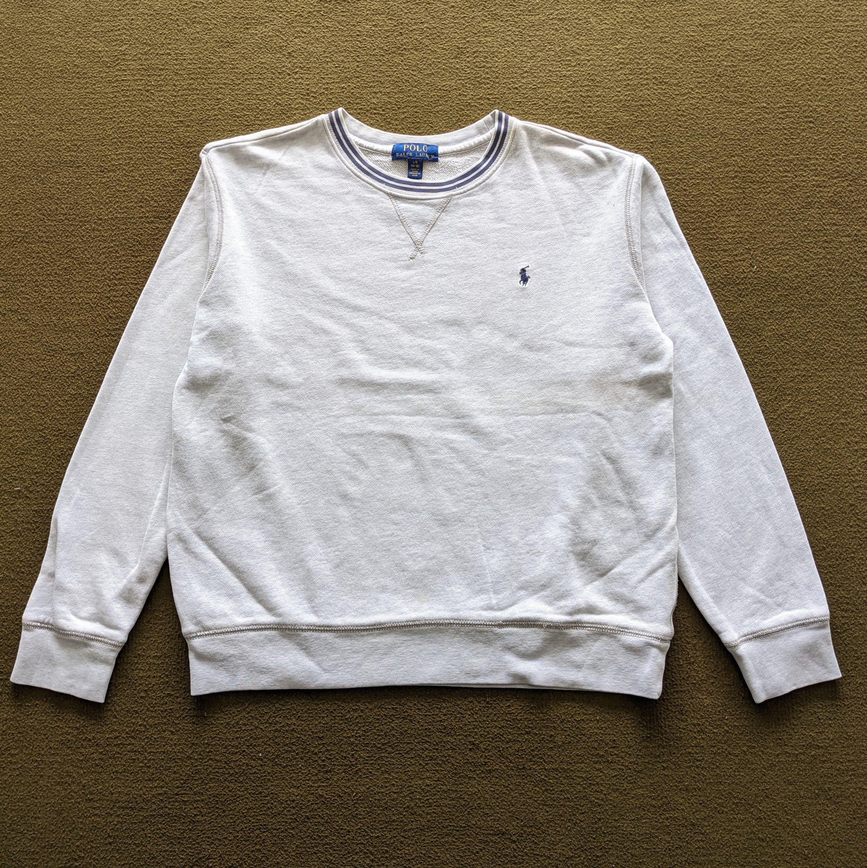 Vintage Vintage POLO by Ralph Lauren Luxury Brand Sweatshirt Size US M / EU 48-50 / 2 - 1 Thumbnail