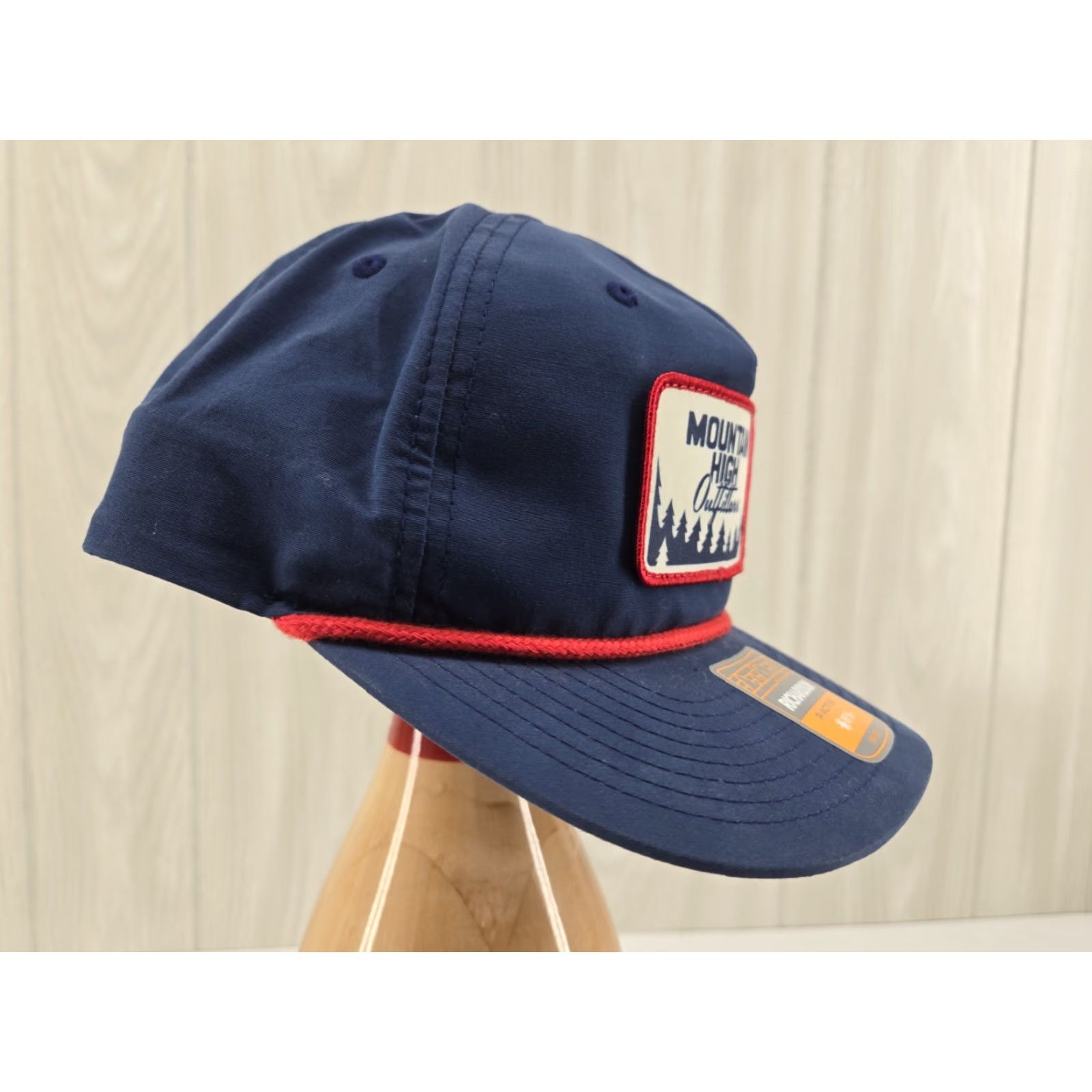 Vintage VINTAGE Mountain High Outfitters Richardson Snapback Hat Blue Men One Size Casual Solid Size ONE SIZE - 5 Thumbnail