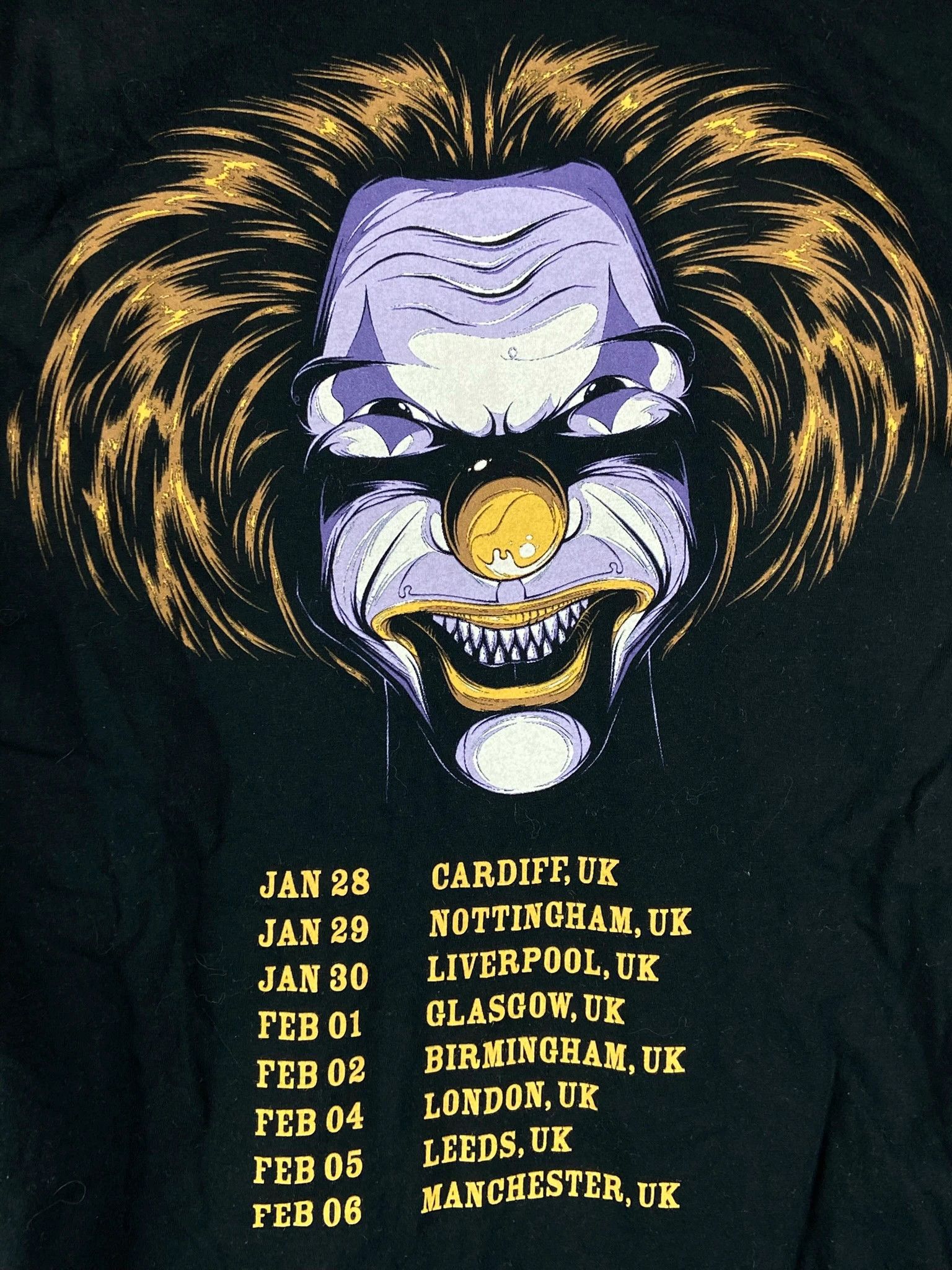 Gildan Gildan Carnival of Madness Tour 2016 t-shirt M black Size US M / EU 48-50 / 2 - 5 Thumbnail