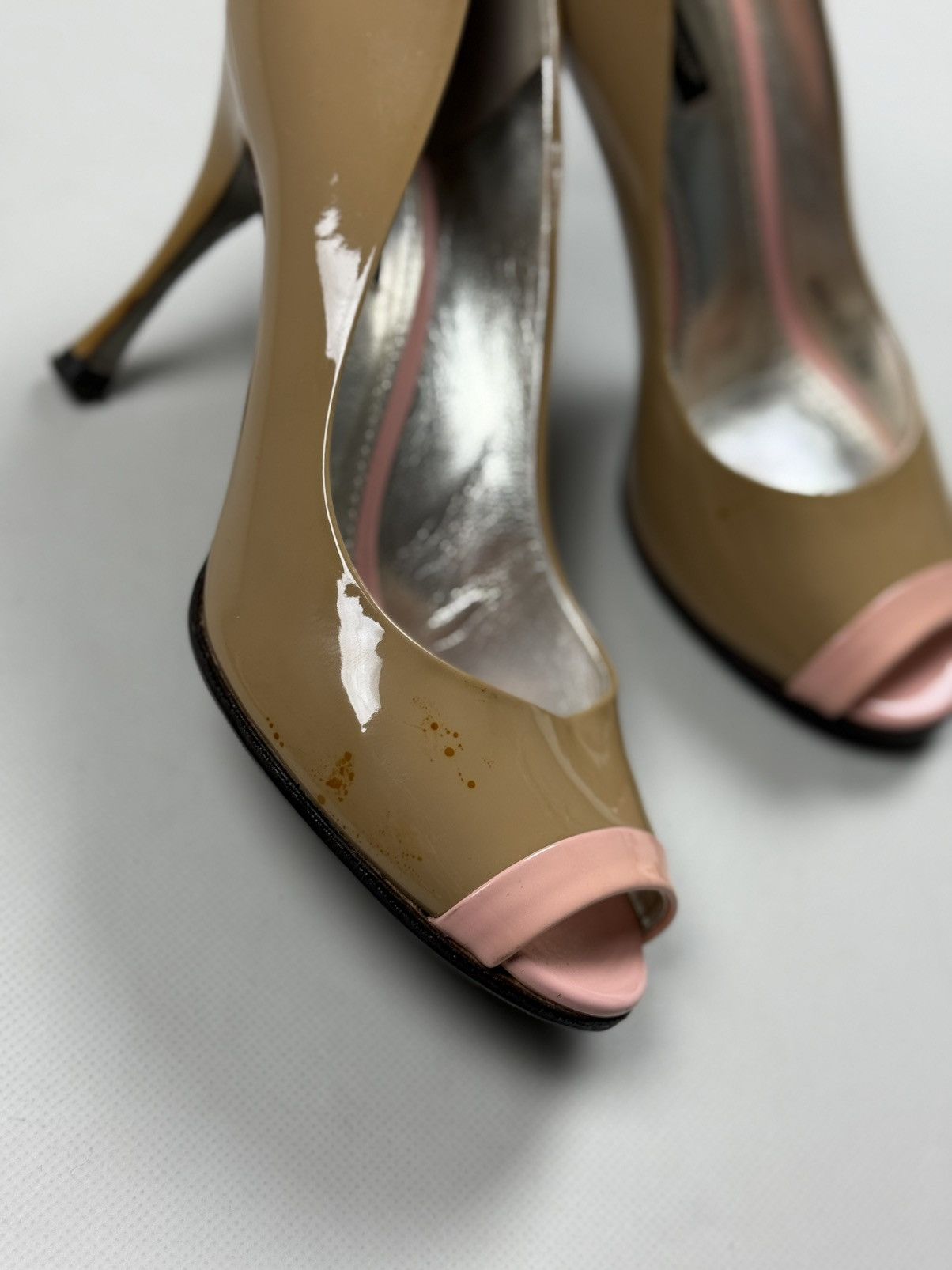 Dolce & Gabbana Dolce&Gabbana Ladies Pump Patent Leather Heels Shoes Size US 9 / IT 39 - 5 Thumbnail