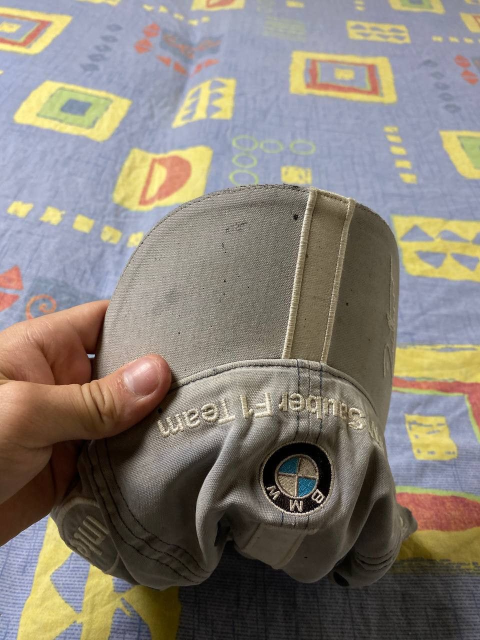 BMW BMW Sauber F1 Team Cap 2007 Vintage Formula 1 sun faded Size ONE SIZE - 8 Thumbnail
