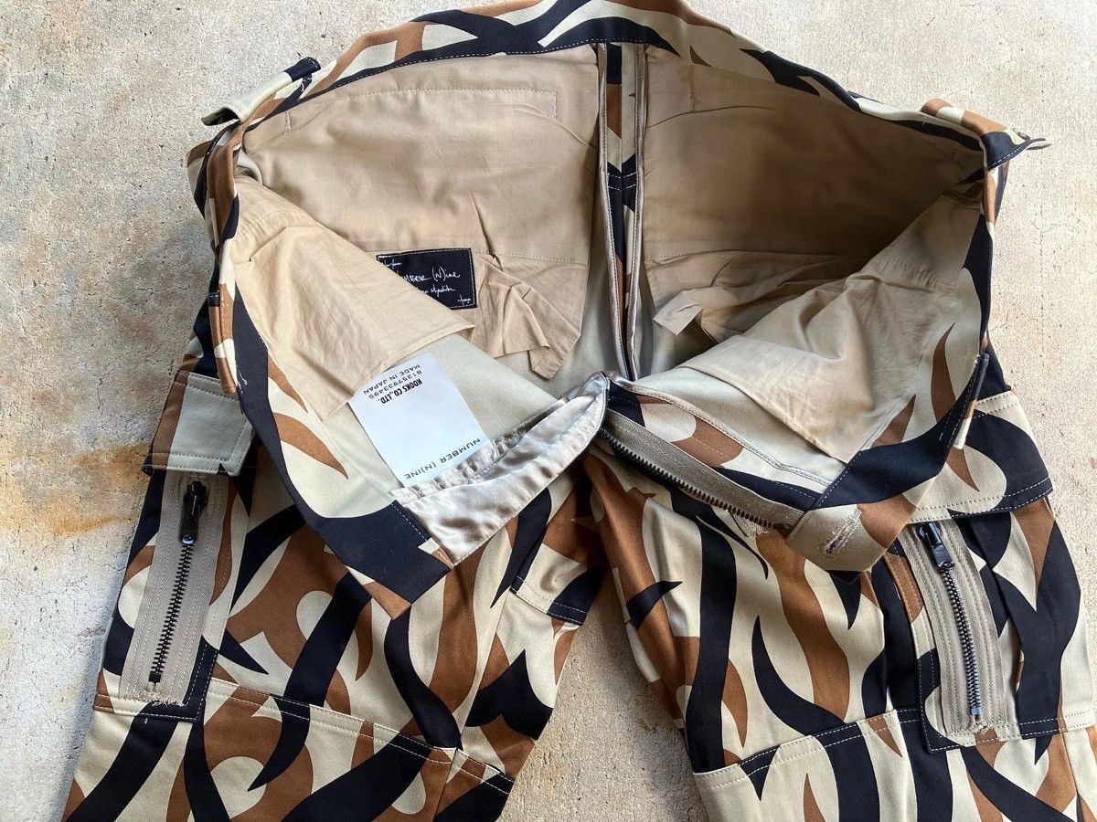 Number (N)ine Number (N)ine Heart Camo tribal runway sample pant very rare Size US 30 / EU 46 - 5 Thumbnail