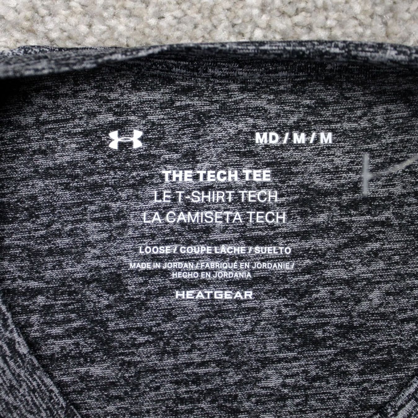 Under Armour Under Armour Tech Tee 2.0 Shirt Mens Medium Gray UA HeatGear Loose Fit S/S T-Shirt NWT Size US M / EU 48-50 / 2 - 7 Thumbnail