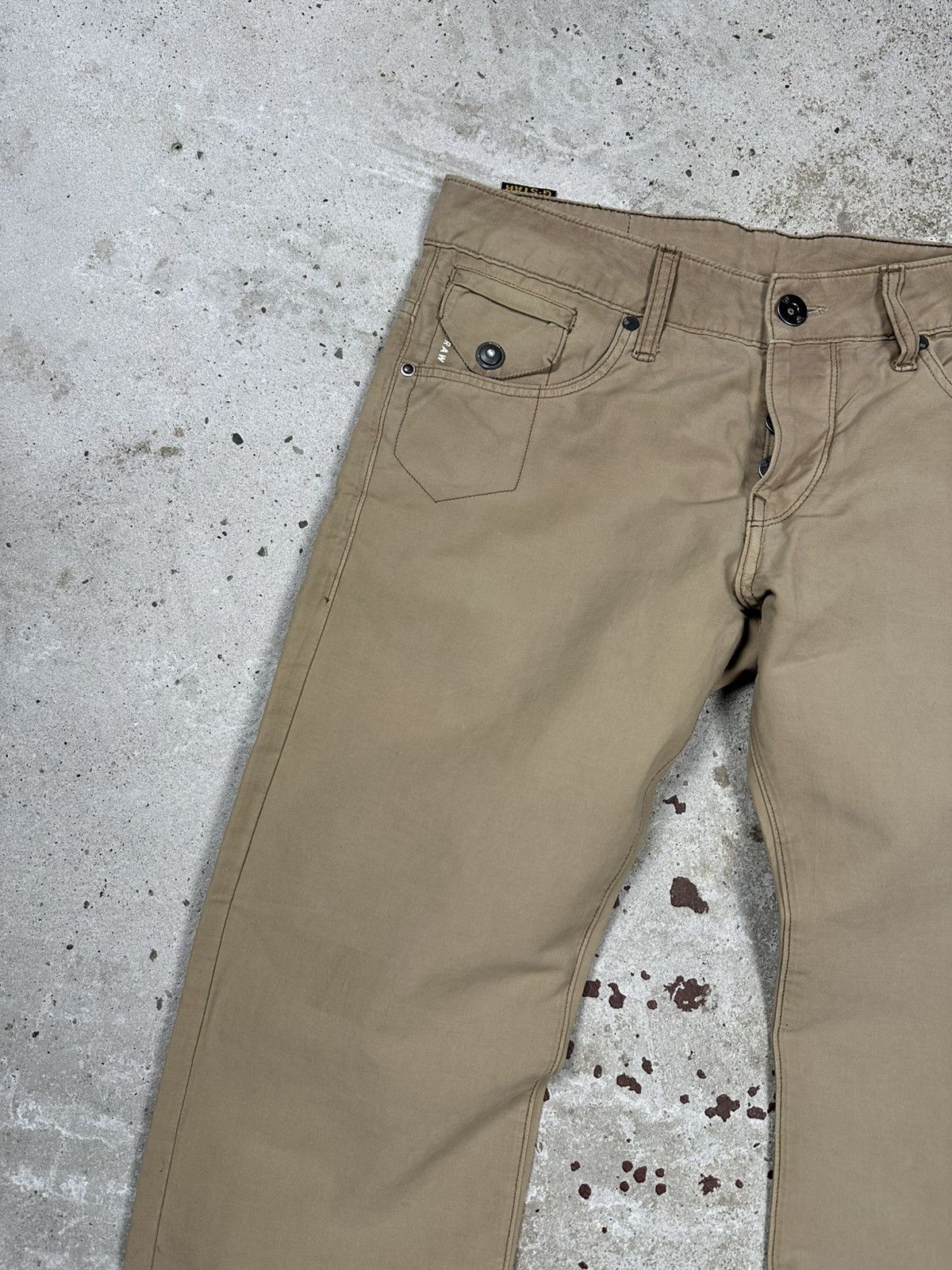 G-Star Vintage Y2K G Star Raw Morris Low Straight Coj Pants Size US 29 - 5 Thumbnail