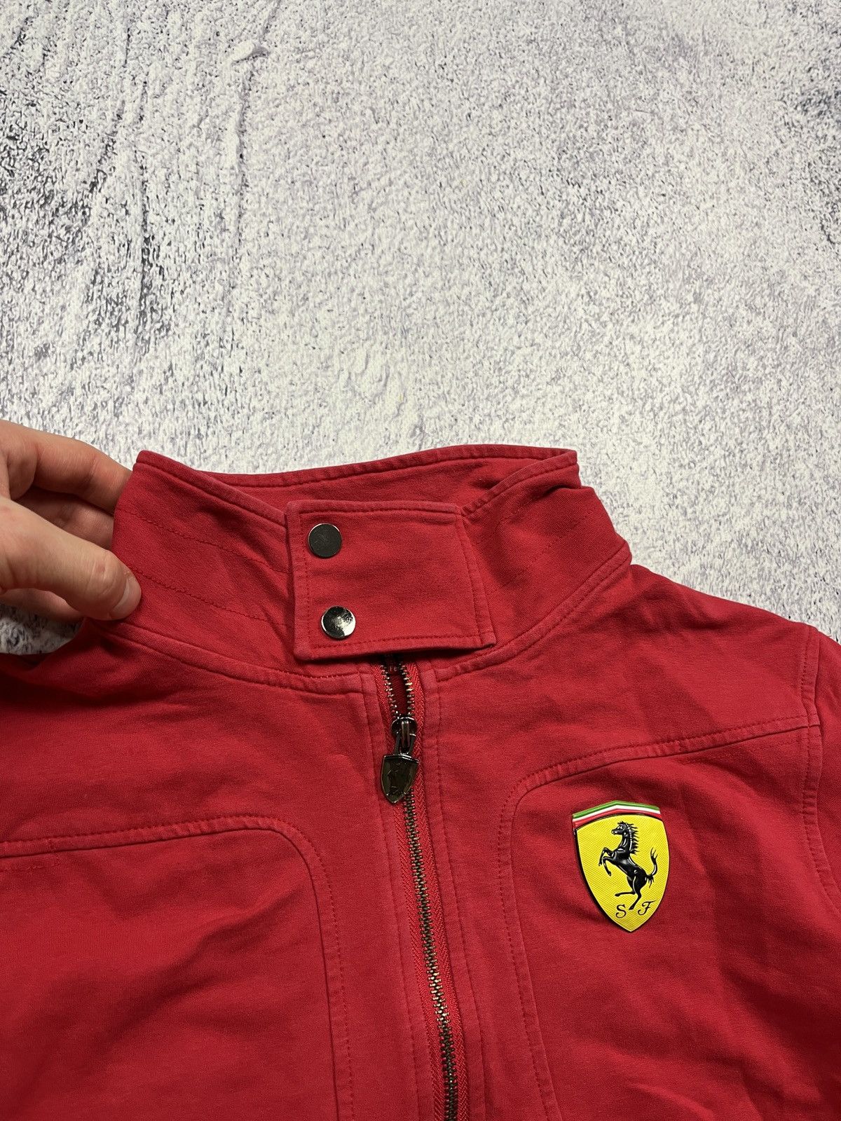 Ferrari × Vintage Vintage Ferrari Racing Jacket Track Marlboro F1 Schumacher Size M / US 6-8 / IT 42-44 - 8 Thumbnail