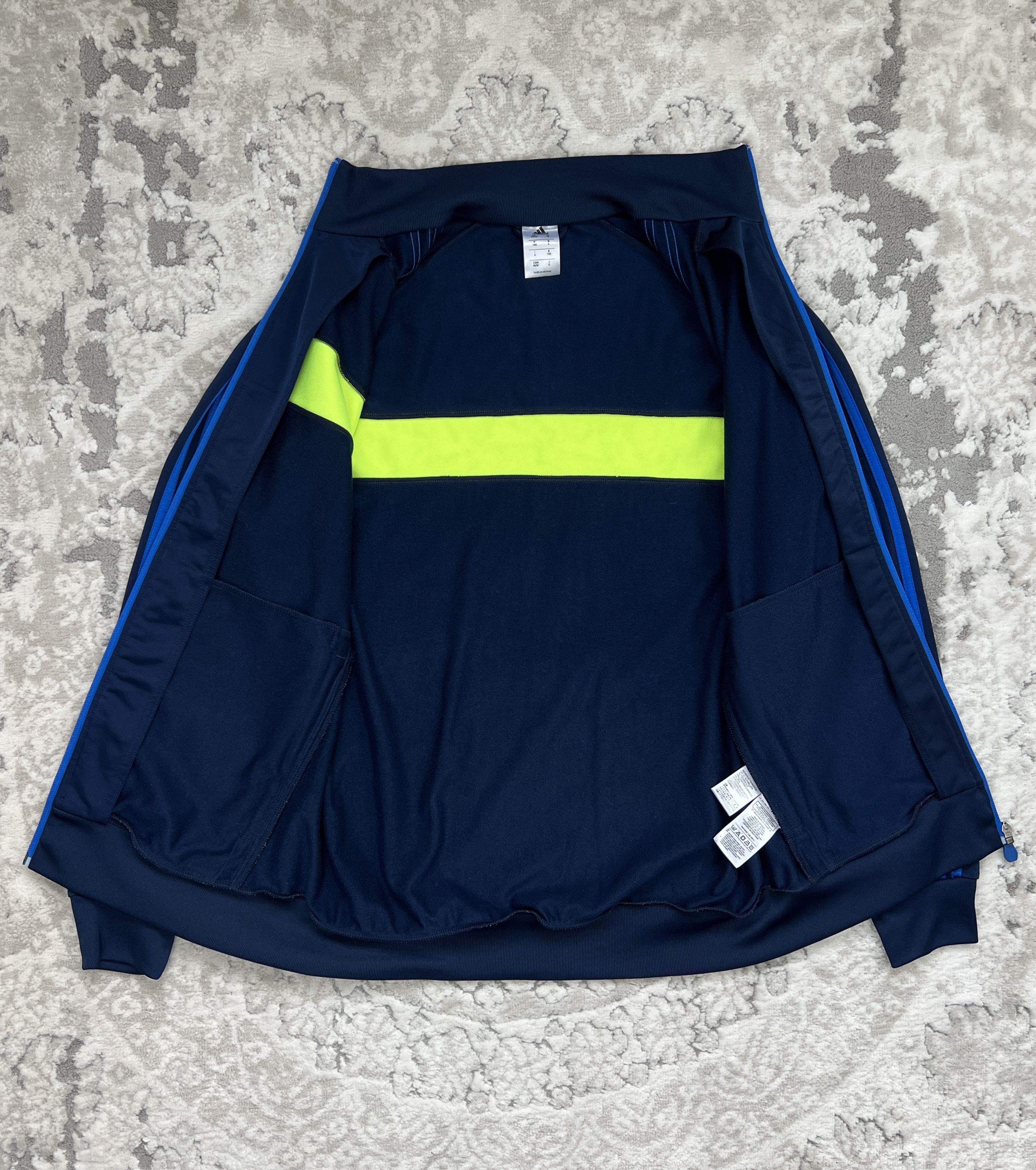 Adidas Adidas Nitrocharge Track Jacket Navy/Neon Size US M / EU 48-50 / 2 - 14 Thumbnail