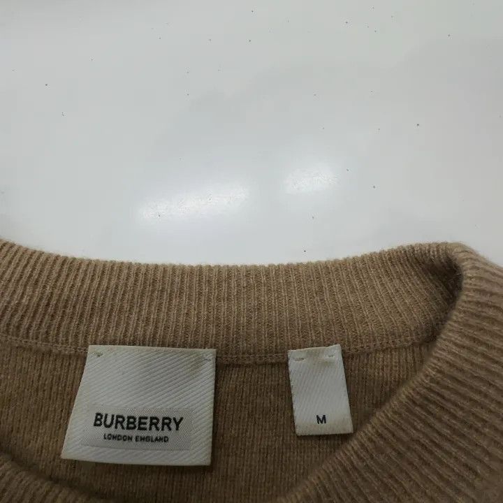 Burberry Burberry Burberry SS21 Men’s Short Sleeve Cashmere Knit Sw Size US M / EU 48-50 / 2 - 5 Thumbnail