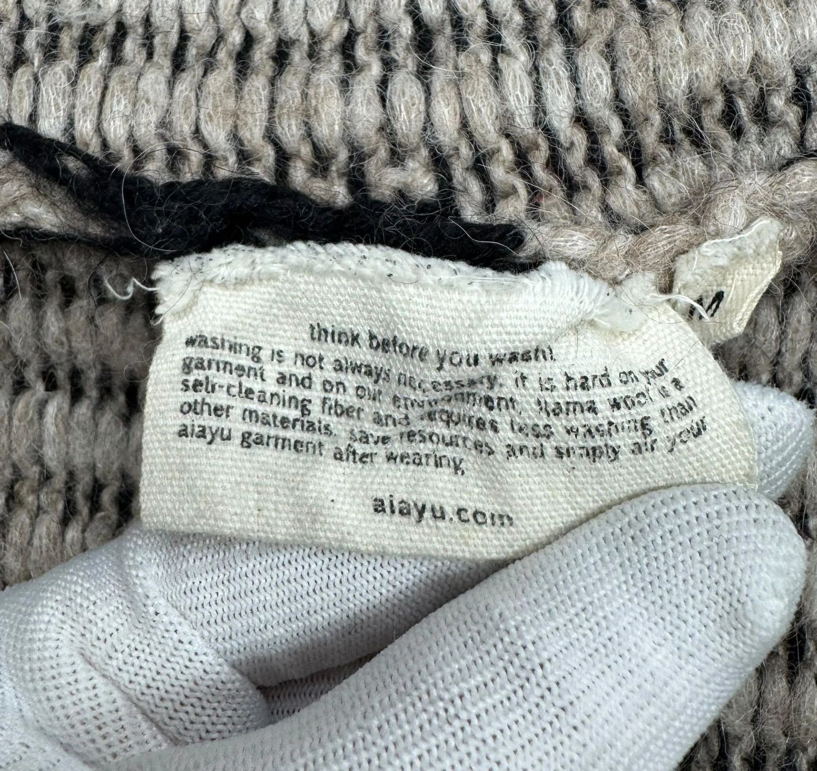 Other Aiayu Bolivia Cashilama Sweater Short Sleeve Striped size M Size M / US 6-8 / IT 42-44 - 11 Thumbnail