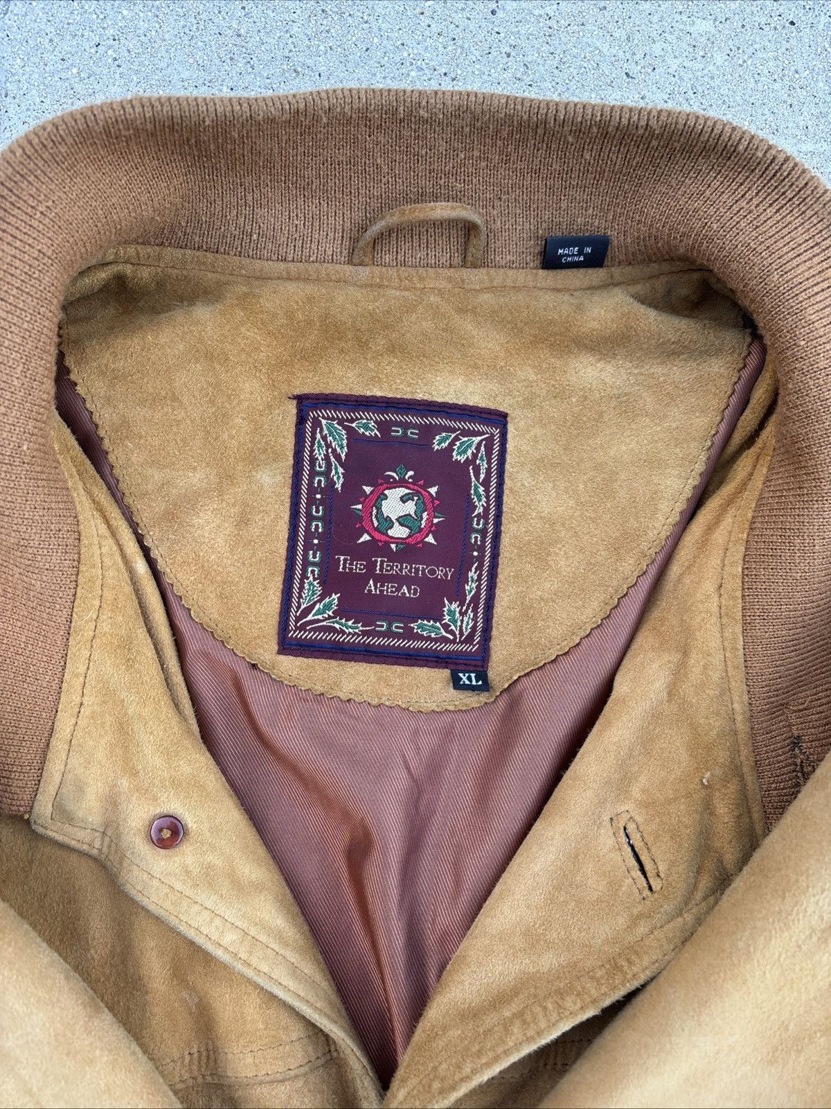 The Territory Ahead Vintage The Territory Ahead Leather Suede Jacket XL Size US XL / EU 56 / 4 - 4 Thumbnail
