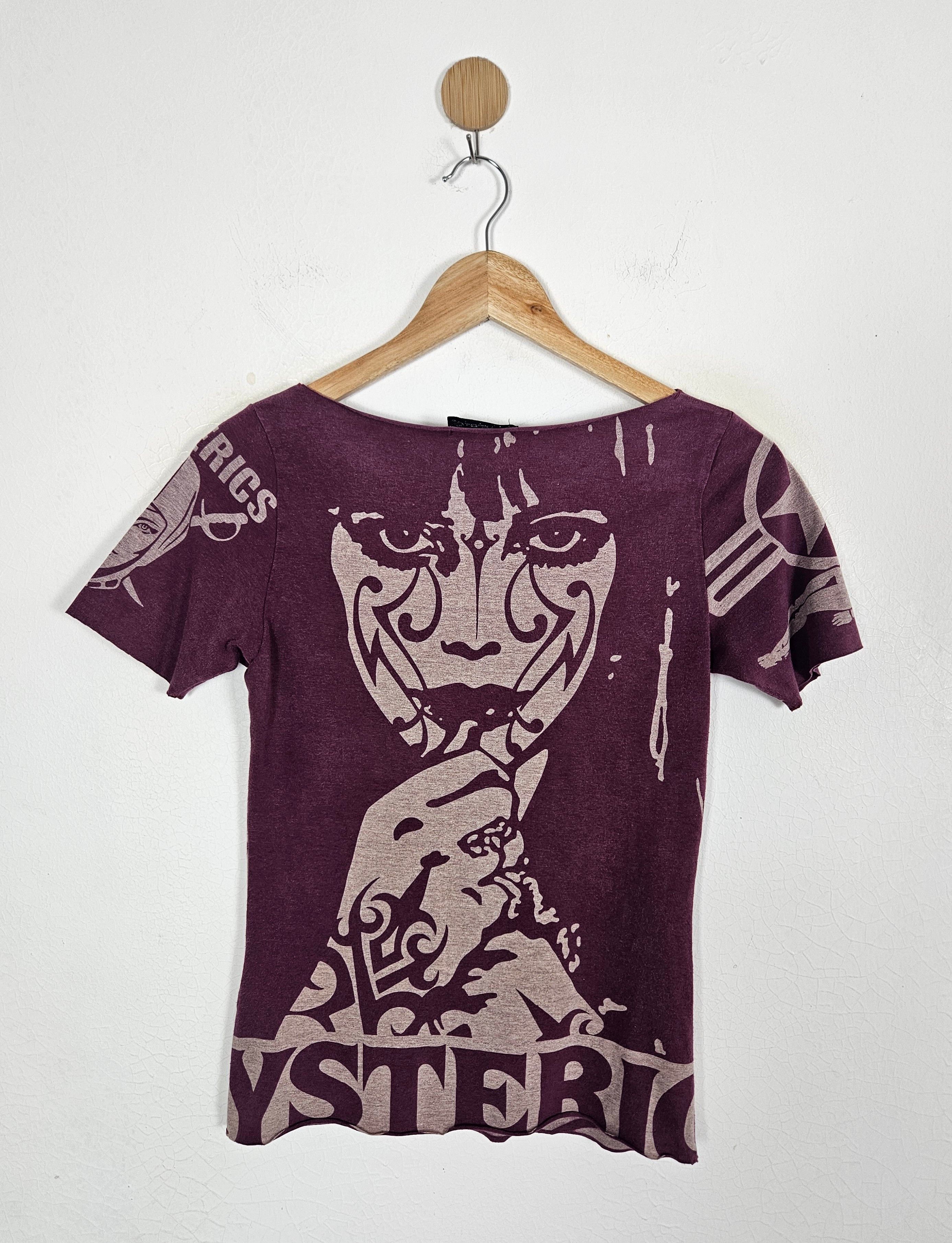Hysteric Glamour Born to Lose Fullprint shirt