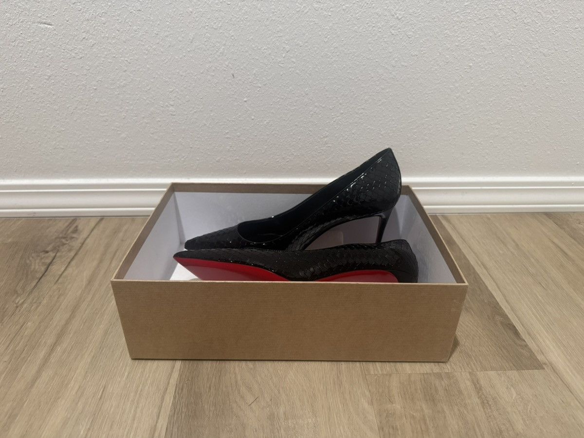 Christian Louboutin Christian Louboutin Kate 85 Black Size US 10 / IT 40 - 2 Thumbnail