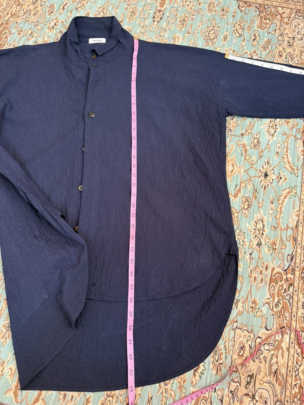 Issey Miyake × Japanese Brand Plantation issey miyake button up Size XXL / US 16-18 / IT 52-54 - 13 Thumbnail