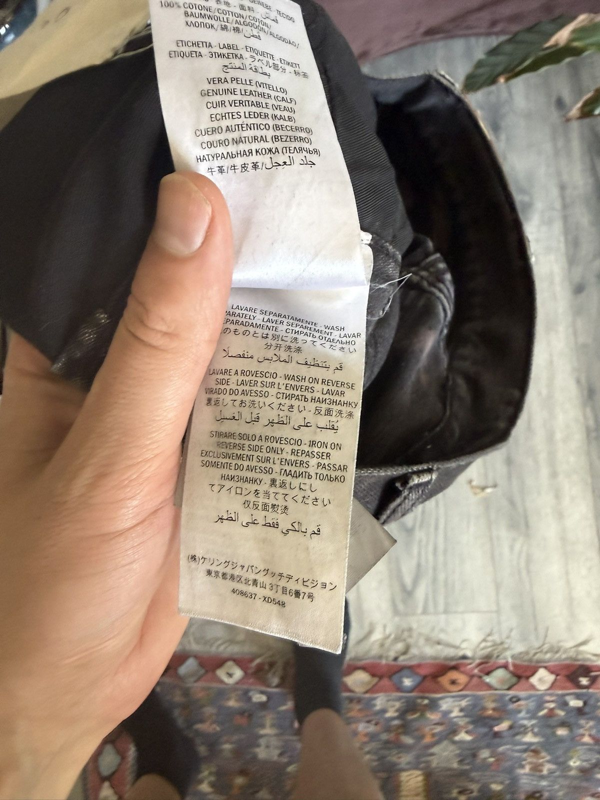 Gucci Bleached Black Slim Jeans with Paint Effect Size US 30 / EU 46 - 13 Thumbnail