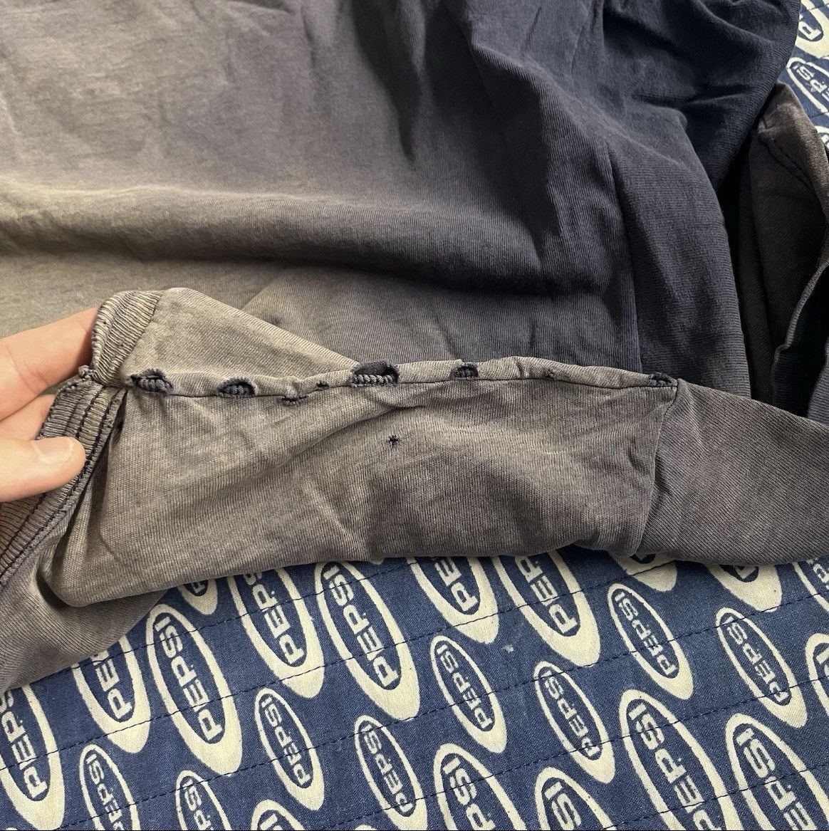 Fruit Of The Loom Vtg 90s Fruit of the Loom Sunfaded Faded Pocket Shirt Navy Size US XL / EU 56 / 4 - 13 Thumbnail