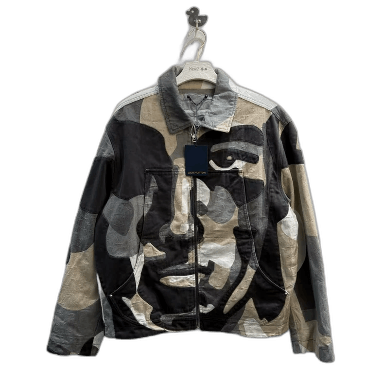 Louis Vuitton Geometric Print Jacket-yf