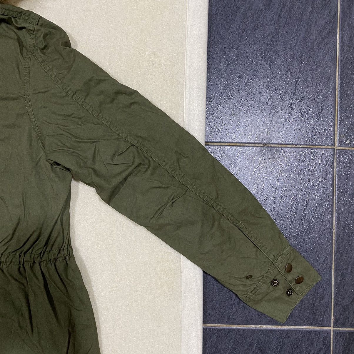 GOA Vintage Japanese Brand G.O.A. Fur Military Parka Jacket Size US S / EU 44-46 / 1 - 13 Thumbnail