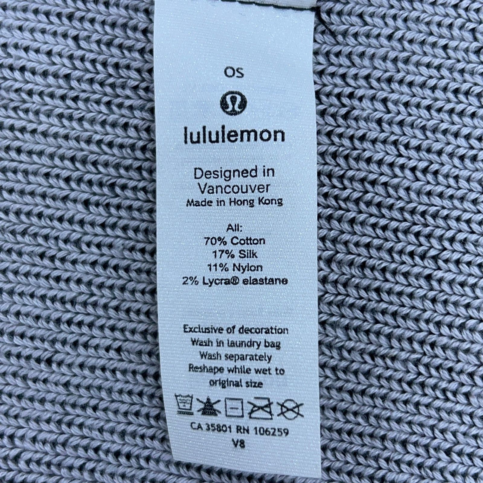 Lululemon Lululemon Womens Size OS Wrap Exaltation Cardigan Reversible Size ONE SIZE - 14 Thumbnail