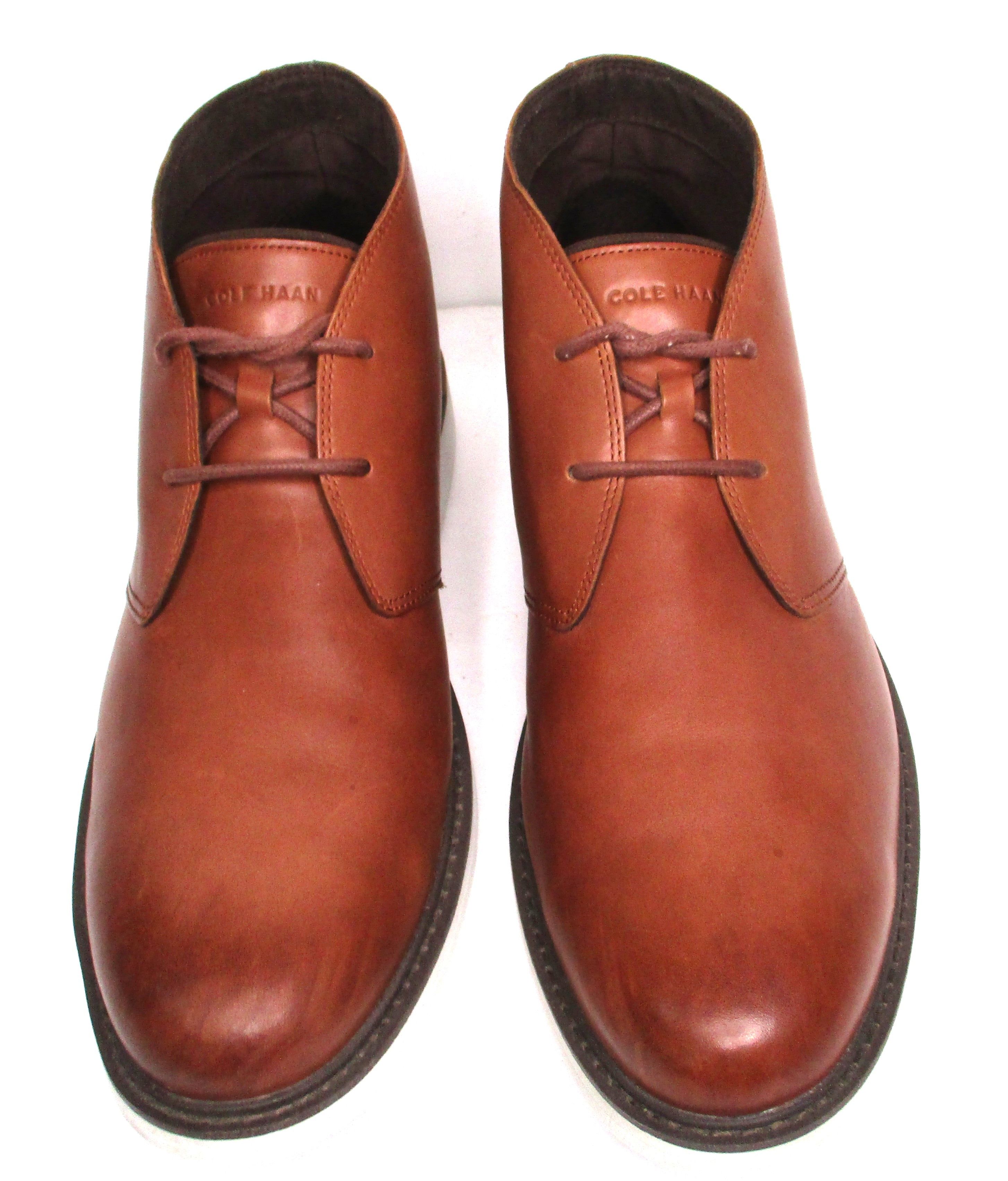 Other COLE HAAN Men's Woodbury Brown Leather Chukka Boots Sz 13 Size US 13 / EU 46 - 2 Thumbnail
