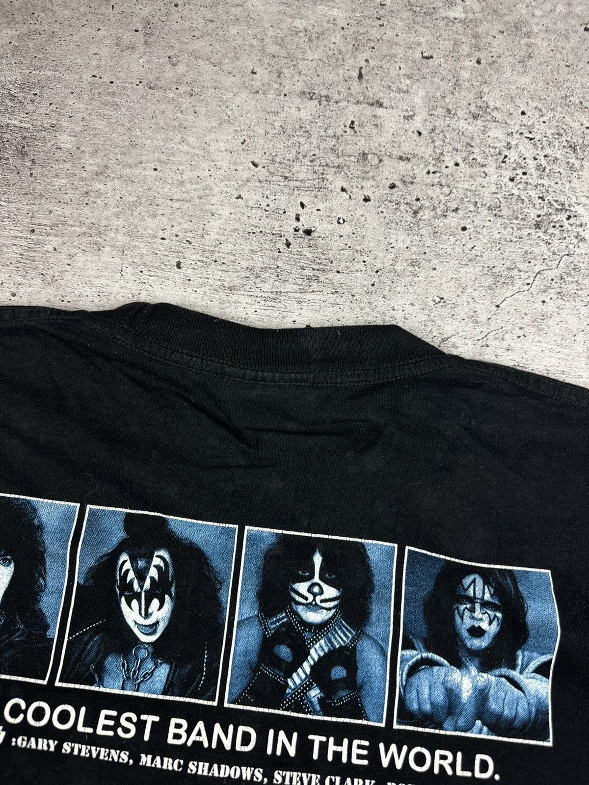 Band Tees 90s Kiss ‘The Coolest Band in the World’ Vintage T Shirt Size US XL / EU 56 / 4 - 22 Thumbnail