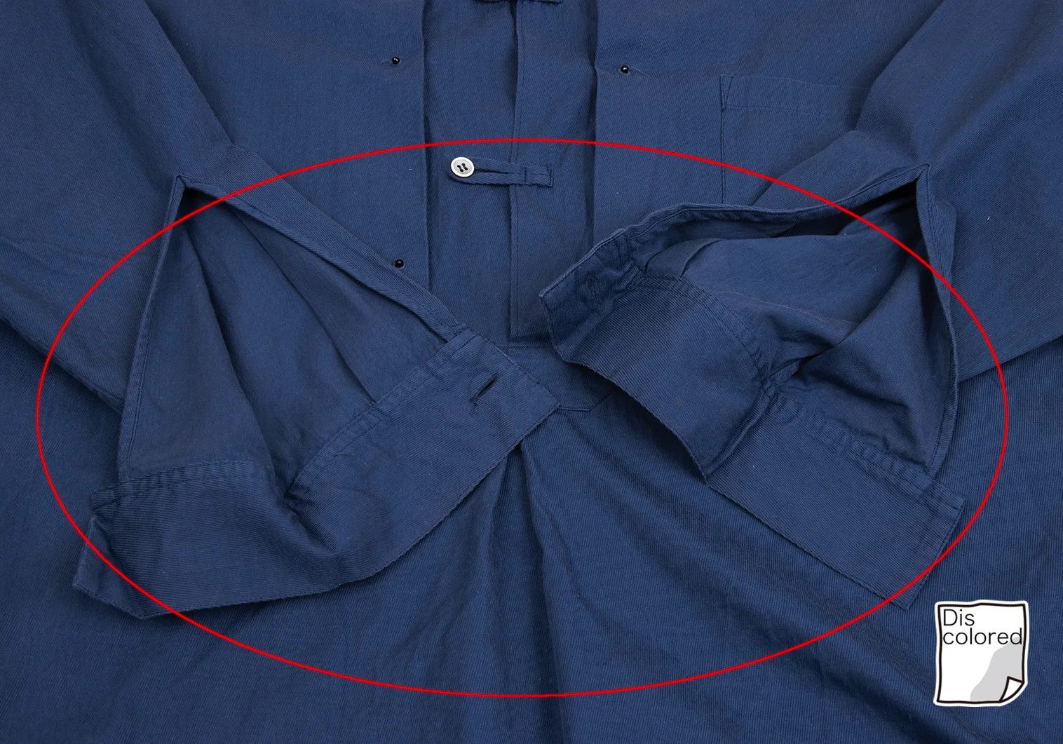 Yohji Yamamoto Yohji Yamamoto Cotton Grommet Button Pullover Long Shirt Size US M / EU 48-50 / 2 - 14 Thumbnail