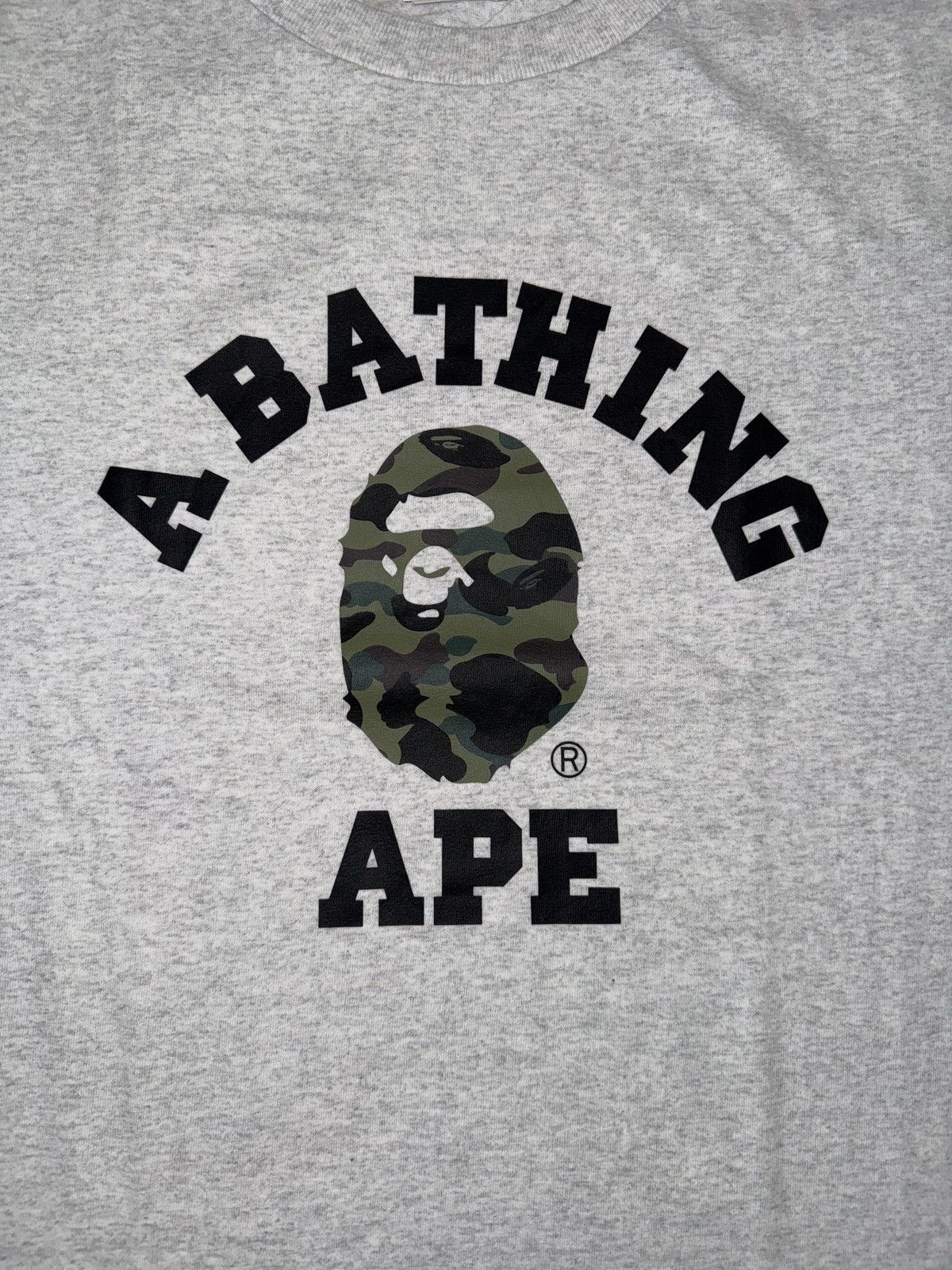 Bape BAPE 1st Camo College Tee Size US XL / EU 56 / 4 - 2 Thumbnail