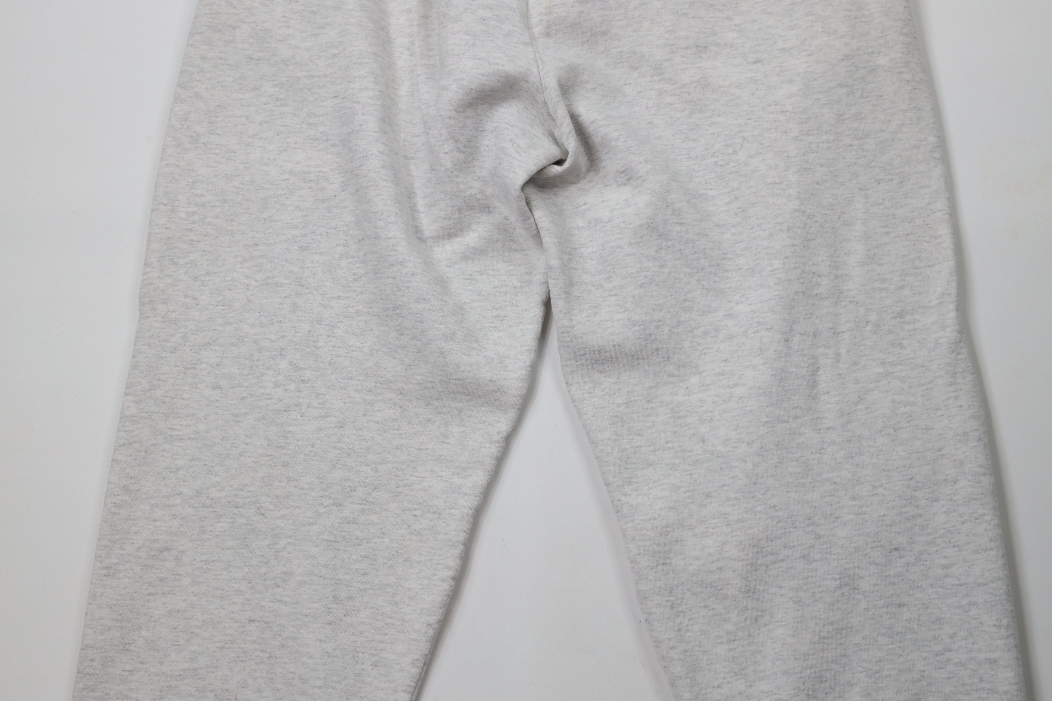 Vintage Vintage 90s Streetwaer Blank Cuffed Sweatpants Joggers Gray Size US 36 / EU 52 - 13 Thumbnail