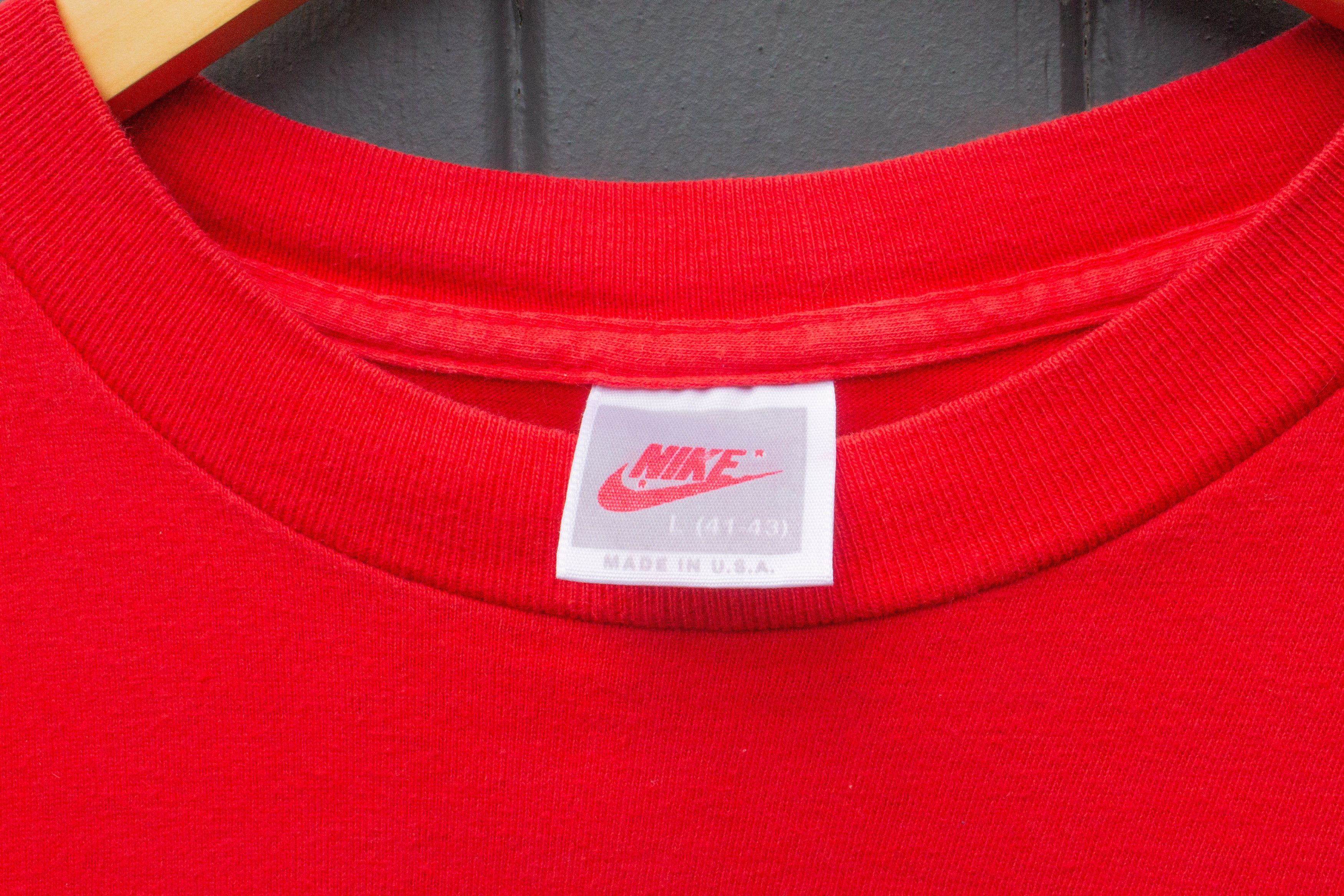 Nike 80's Rare Nike JORDAN FLIGHT T-shirt Size US L / EU 52-54 / 3 - 3 Thumbnail