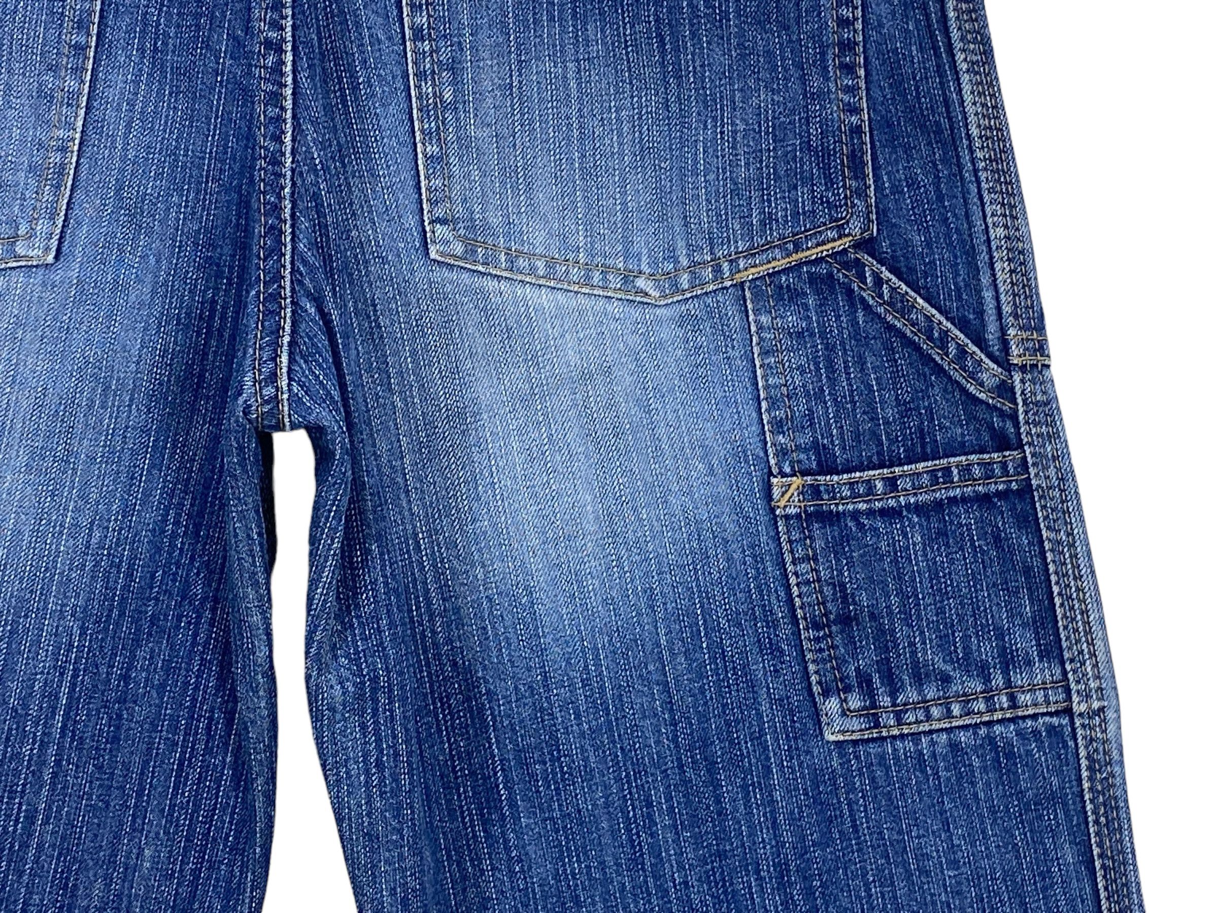 Japanese Brand Flare Jeans Carpenter Bootcut Jeans Baker Pocket Pants Size US 29 - 9 Thumbnail