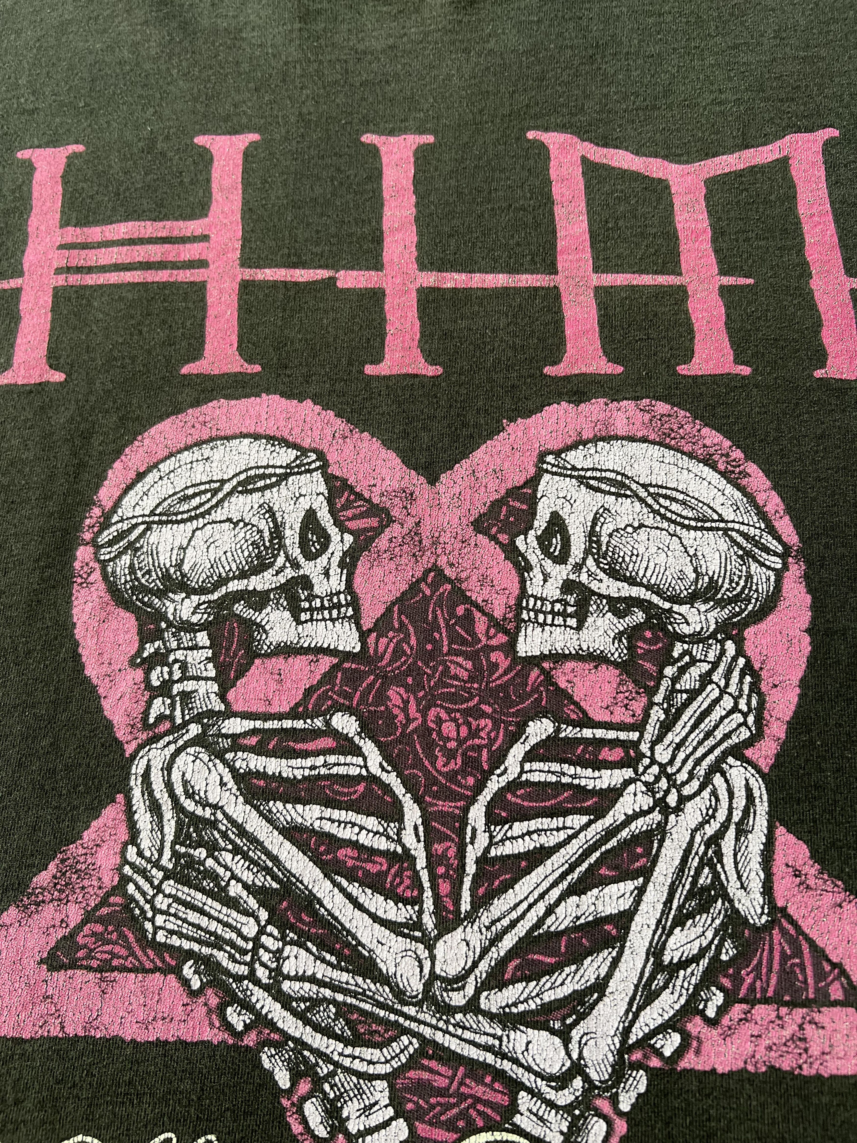 Band Tees Vintage 2005 HIM Killing Loneliness Glam Rock T-shirt Size US S / EU 44-46 / 1 - 6 Thumbnail