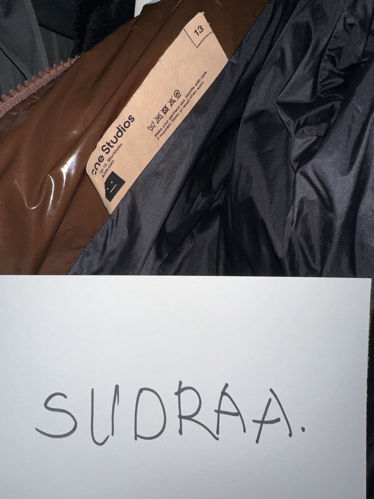 Acne Studios Acne Studios Brown Puffer Jacket 2021 « FACE » Collection Size US M / EU 48-50 / 2 - 7 Thumbnail