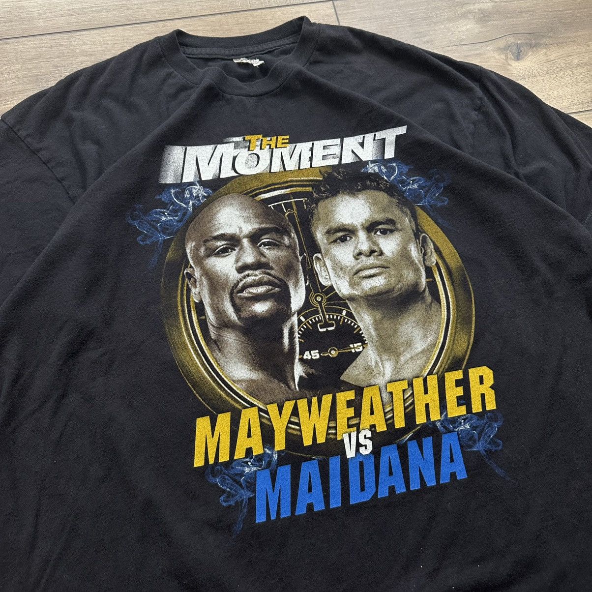 Alstyle Floyd Mayweather vs Marcos Maidana Boxing Promo Graphic Tee Size US L / EU 52-54 / 3 - 5 Thumbnail