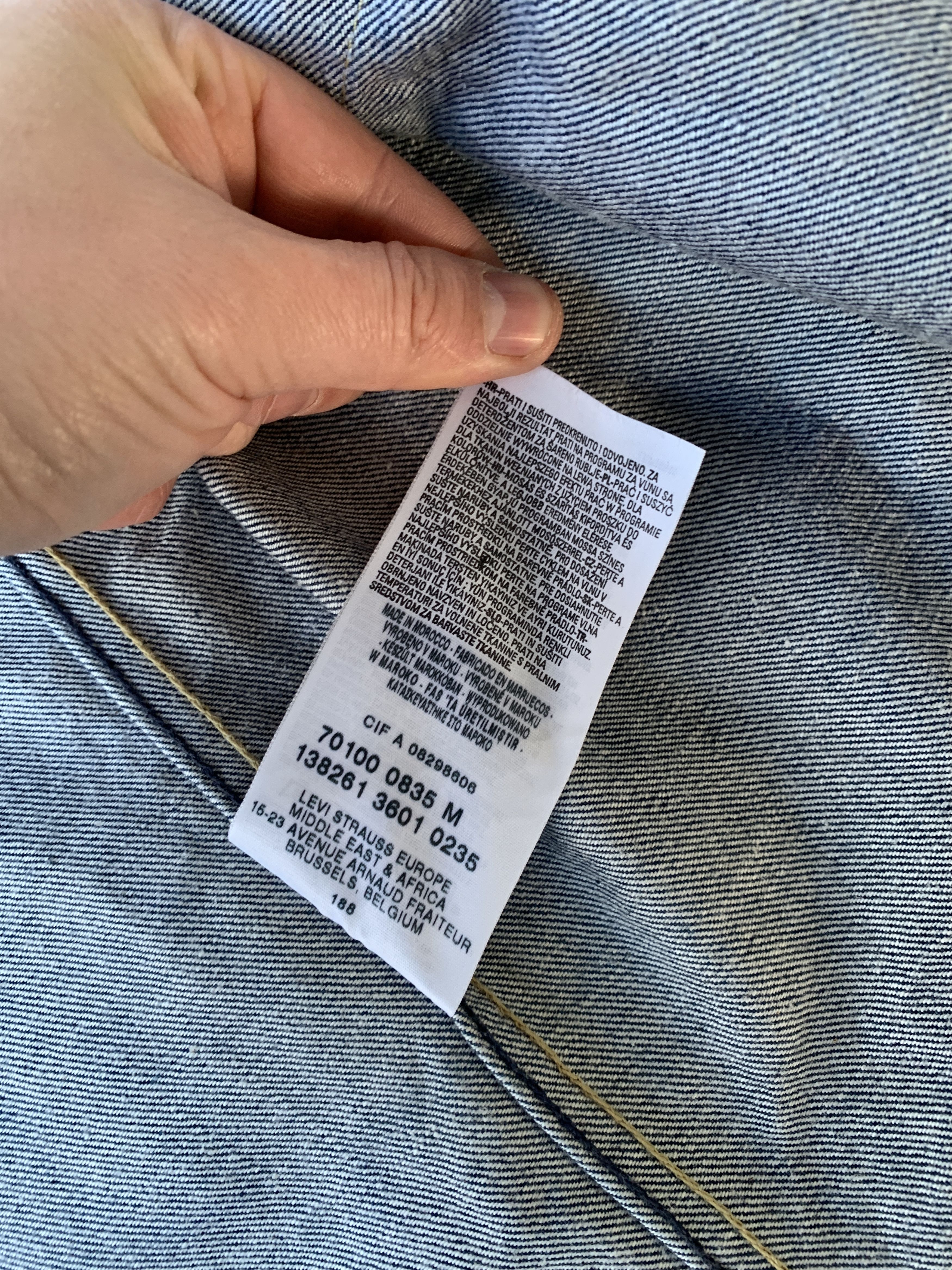 Levi's Levi's Vintage Denim Jacket Size US M / EU 48-50 / 2 - 5 Thumbnail