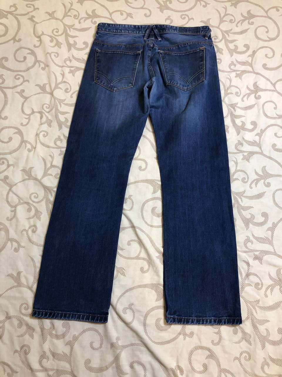 Diesel Diesel Straight Fit Denim Jeans Wash (Approx W32 x L30) Size US 32 / EU 48 - 24 Thumbnail