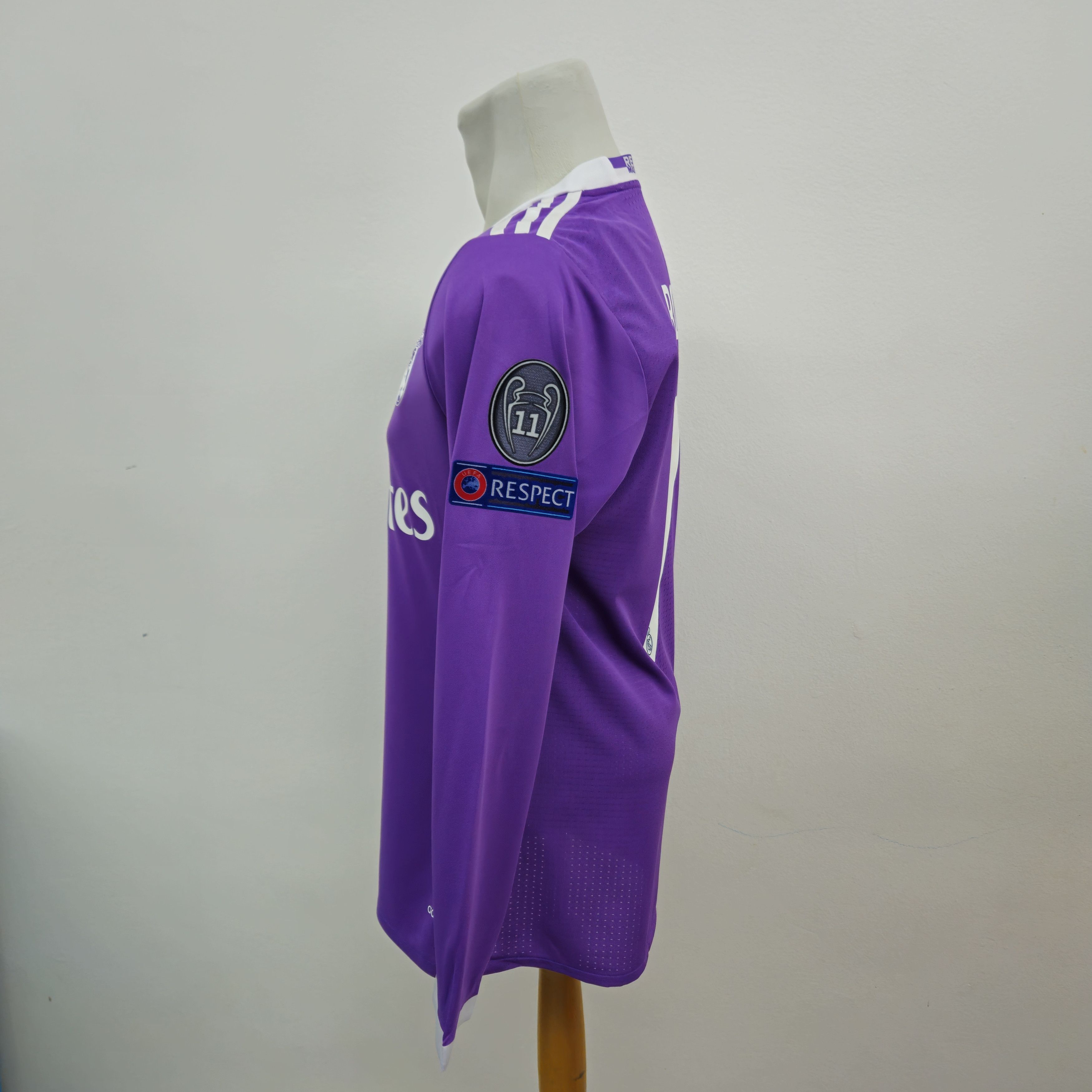 Other REAL MADRID 2016 2017 ADIZERO AWAY LONG SLEEVE Size US L / EU 52-54 / 3 - 6 Thumbnail